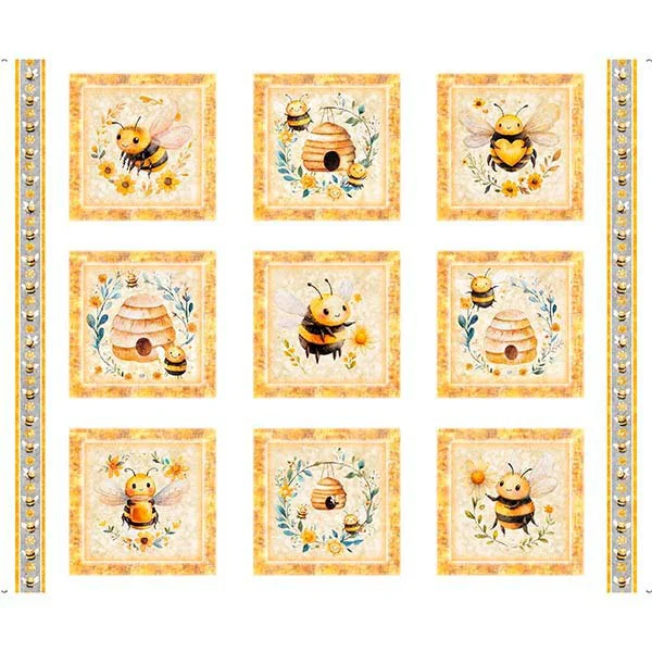 Bee Picture Patches