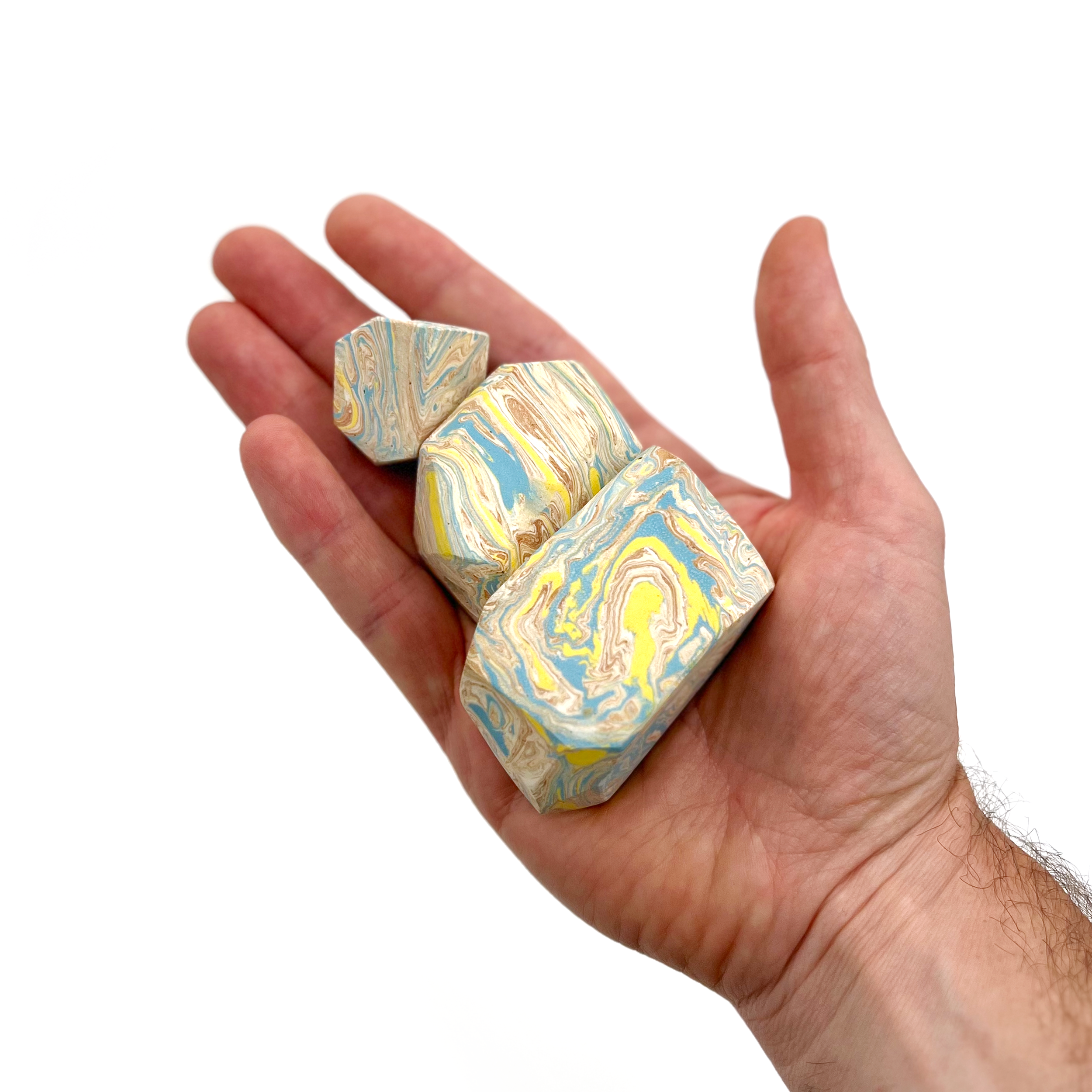 Fidget Stone 07 various sizes in-hand