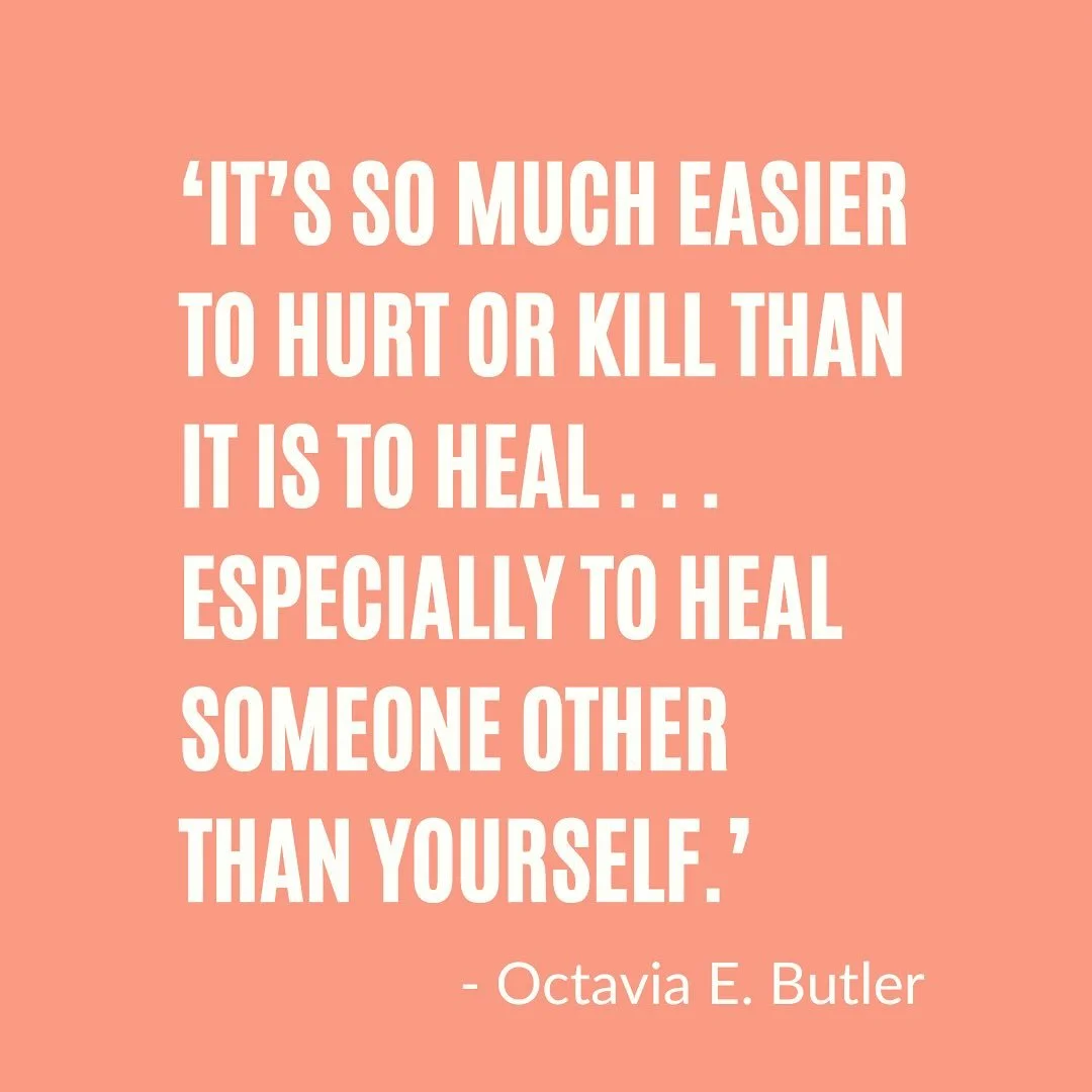 credit: #OctaviaButler

Six Tray (RIP - P.E.A.C.E.)

&mdash;

Citation.

Octavia E. Butler
Patternmaster
Hachette Books (orig. pub. 1976)
ISBN: 978-1-5387-5146-6 (pbk)
p. 76-77
.
.
.
🙏🏿
#OctaviaButler #Patternmaster #FreestyleFellowship #SixTray #B