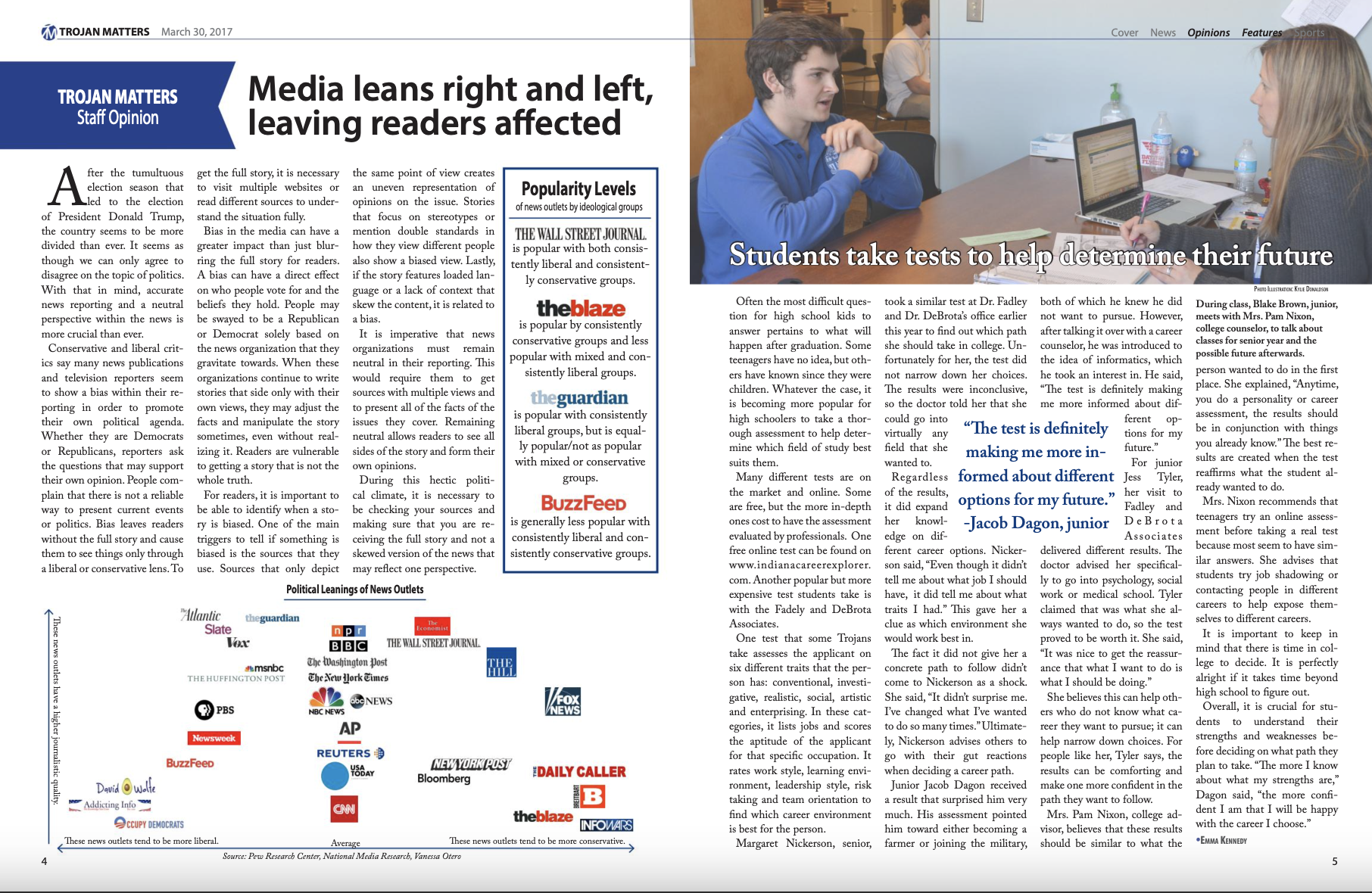 March 2017 | copy: "Meet the Subs" (p14). | design: p4-5
