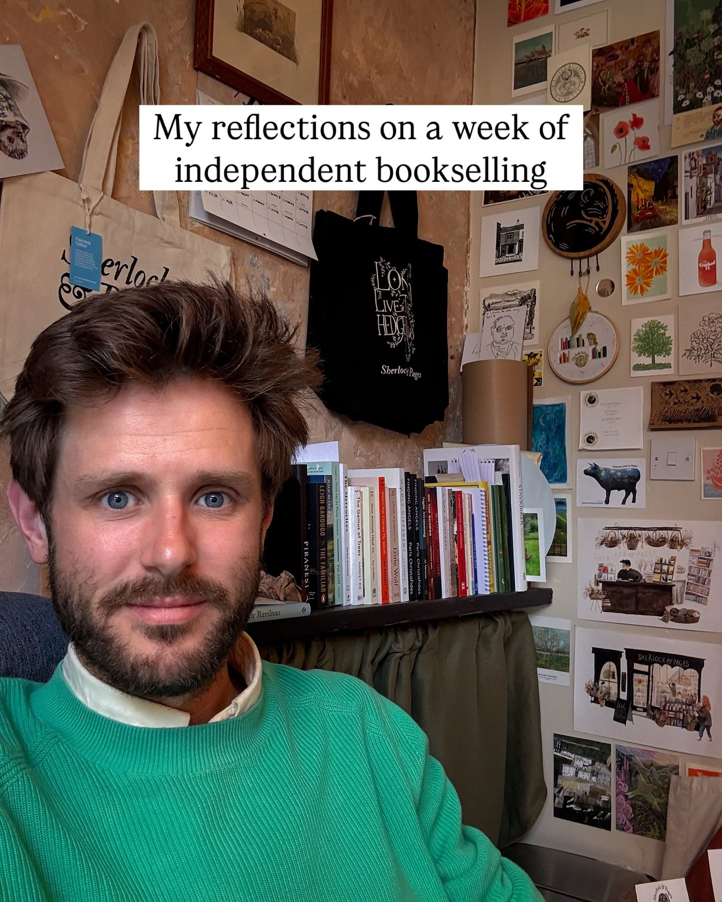 Another week in the shop. Another little adventure in our story. I was in most of the week apart from Thursday when I had a talk in Corsham to talk &ldquo;Forgotten Churches.&rdquo;. It was so nice talking with customers from near and far - more than