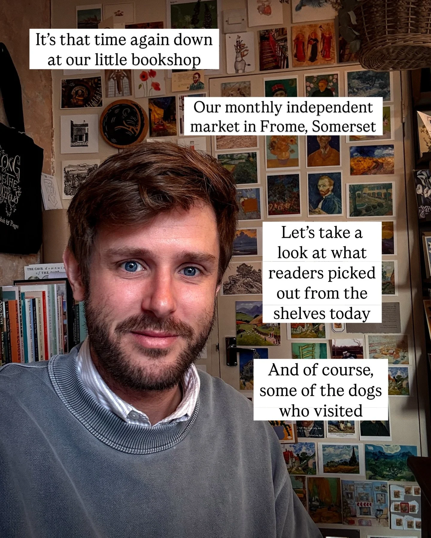 ✨ Independent Market Day ✨ always brings the crowds to our small town in Somerset. Thank you to those who came from near and far. For some reason the world turned and in through our door walked several enthusiastic readers from Germany 🇩🇪🙂. I do e