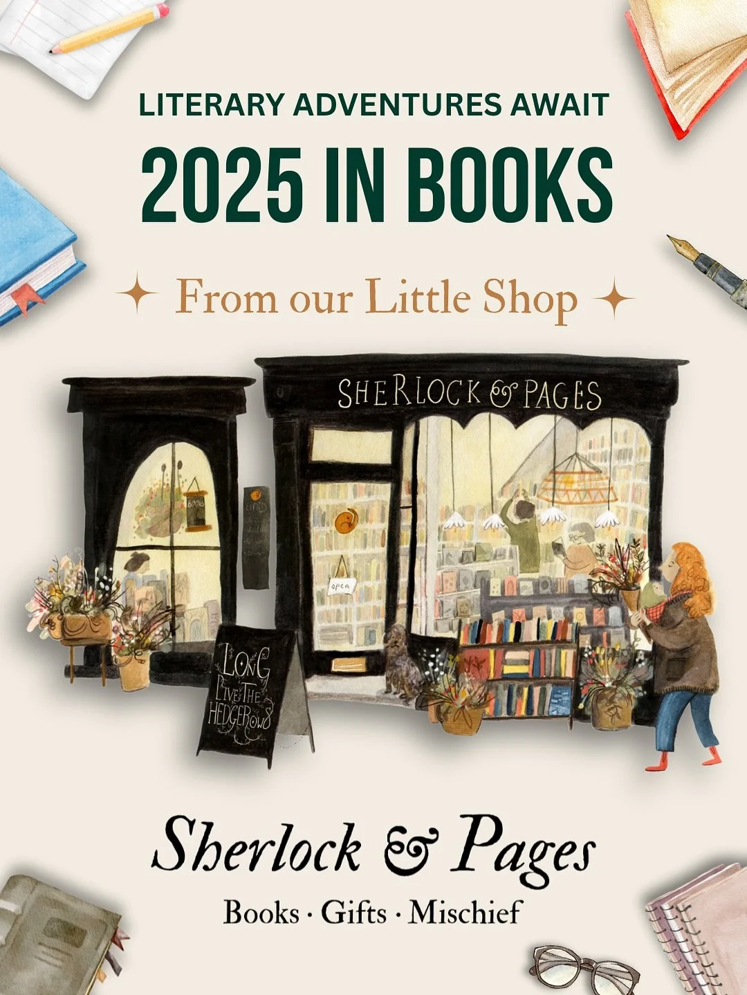 &hellip;and before you ask, the painting at the end is by @tomdaveyart. Merry Christmas to all our readers and looking forward to a wonderful 2026.

#sherlockandpages