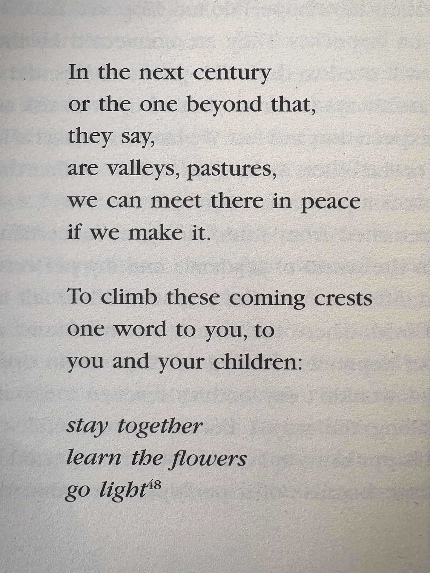 Whilst preparing for our live discussion with author @kathillauthor about &ldquo;Bothy: In Search of Simple Shelter&rdquo; (this evening 05/01/26 at 8PM UK time on YouTube) I returned to this poem which I&rsquo;d highlighted in her work. It&rsquo;s h