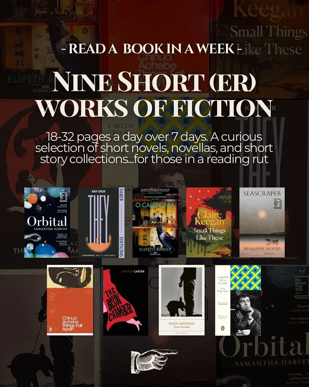 Some short(er) fictional selections. We often get readers who are in a bit of a rut, fancy some thought provoking fiction, but aren&rsquo;t quite sure where to go. So we thought we&rsquo;d document some recent choices in the shop&hellip;and we can&rs