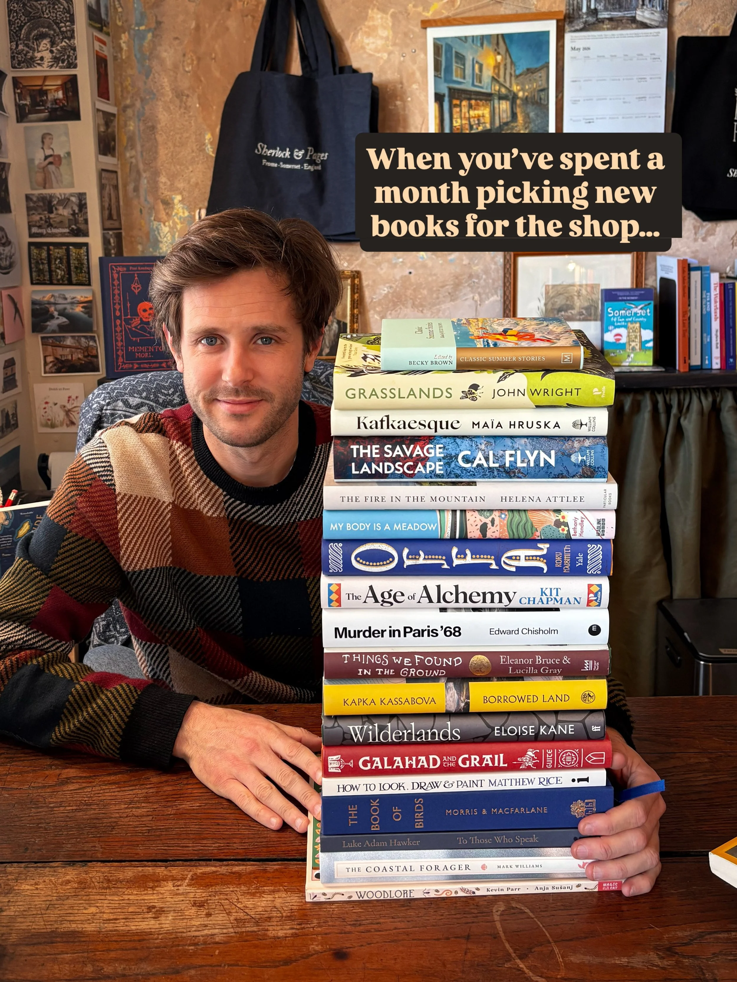 Well, it&rsquo;s taken a good while but all our new selections are now also uploaded online for your browsing pleasure - see books > ours picks > new stock. These are just a taster as we&rsquo;ve picked out lots of new literary treats to entice
