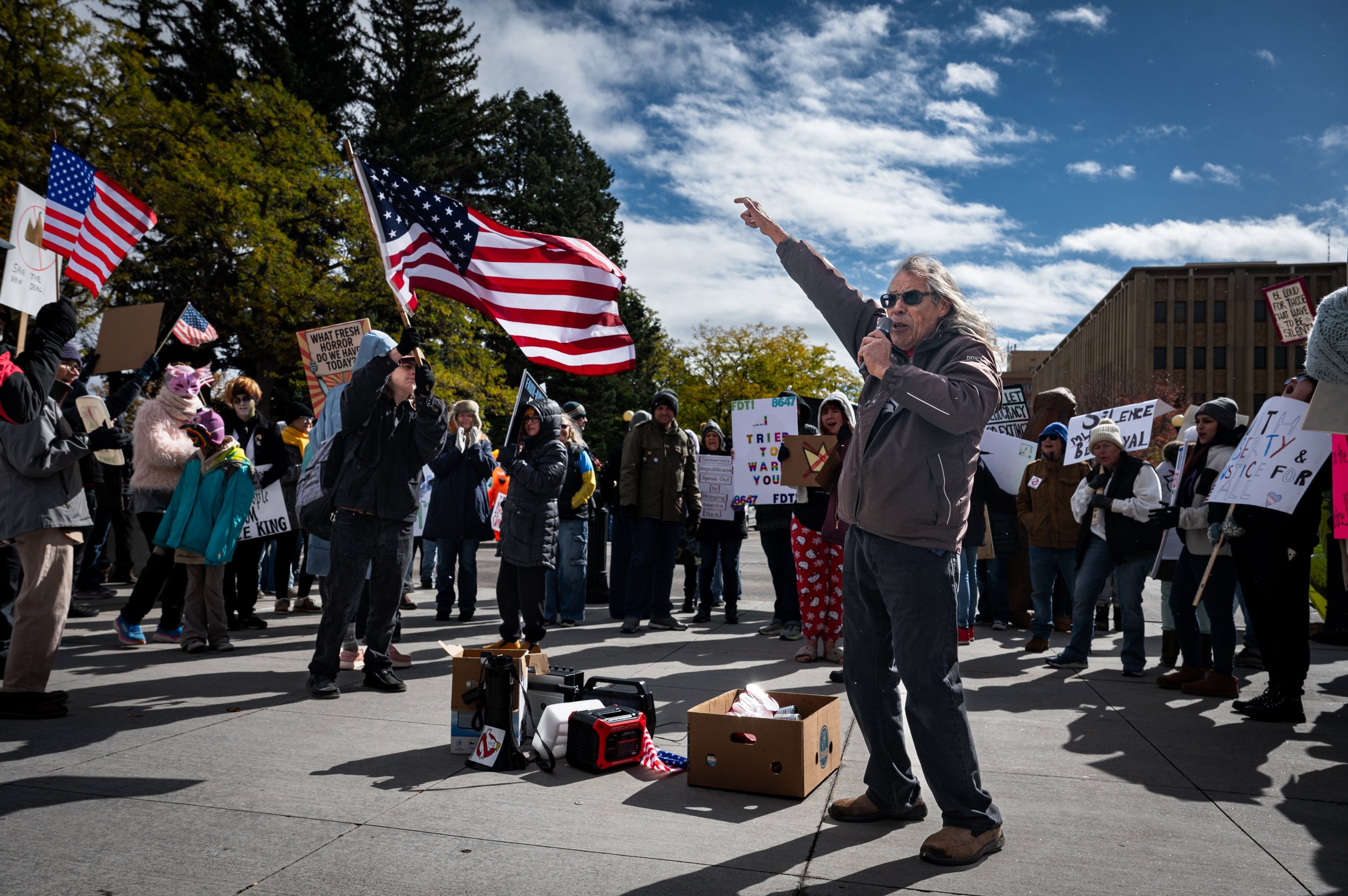 No Kings Protest (Wyoming Tribune Eagle Newspaper)
