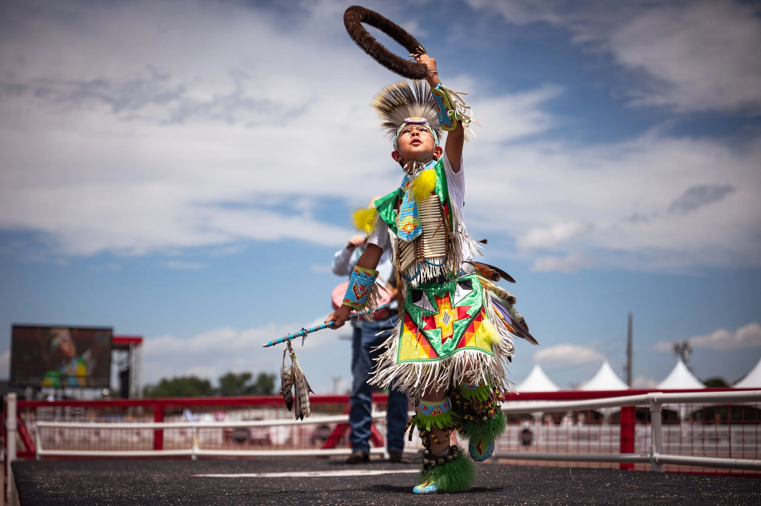 Native American Dancing (Wyoming Tribune Eagle Newspaper)