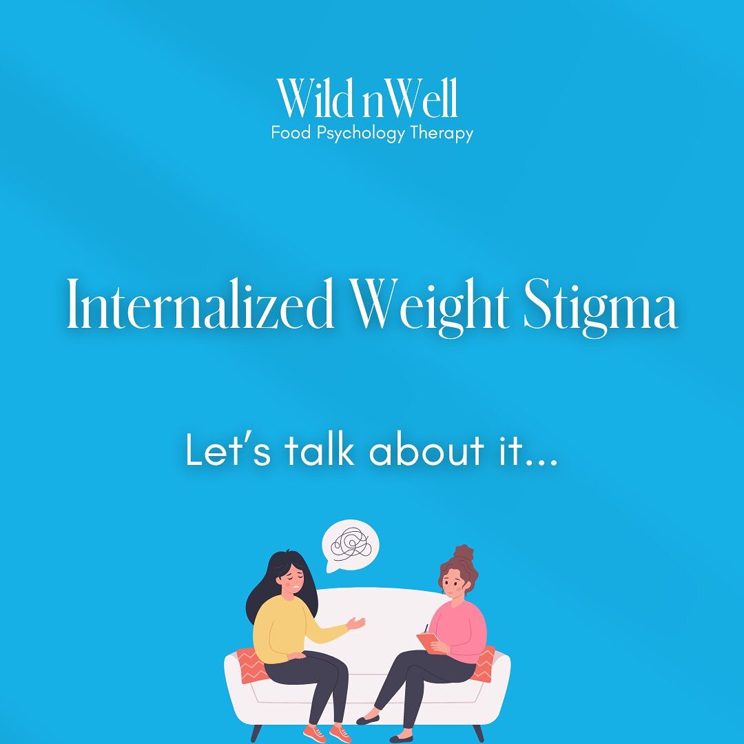 Weight Stigma can effect anyone regardless of their body size. People experiencing weight stigma feel like their bodies don&rsquo;t fit in or aren&rsquo;t ever good enough to be accepted due to their weight. We can reject this notion by remembering t