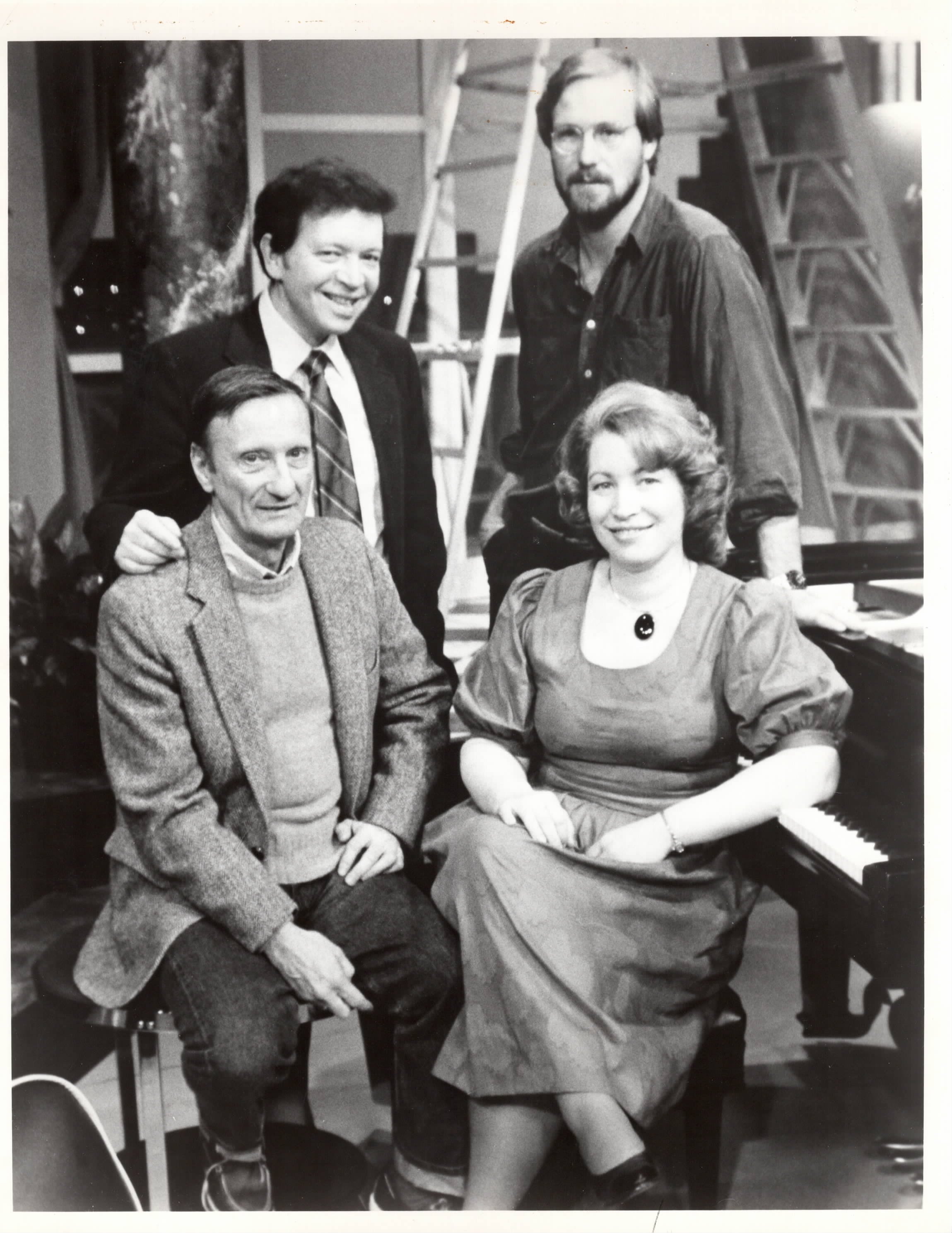 With Ed Jablonski and William Hurt, Host of Purely Gershwin on MPTV