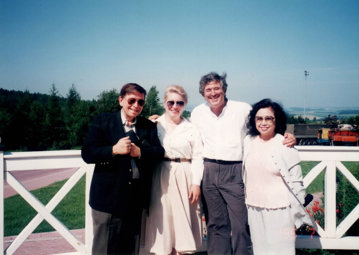 With Michael Beckerman in Prague