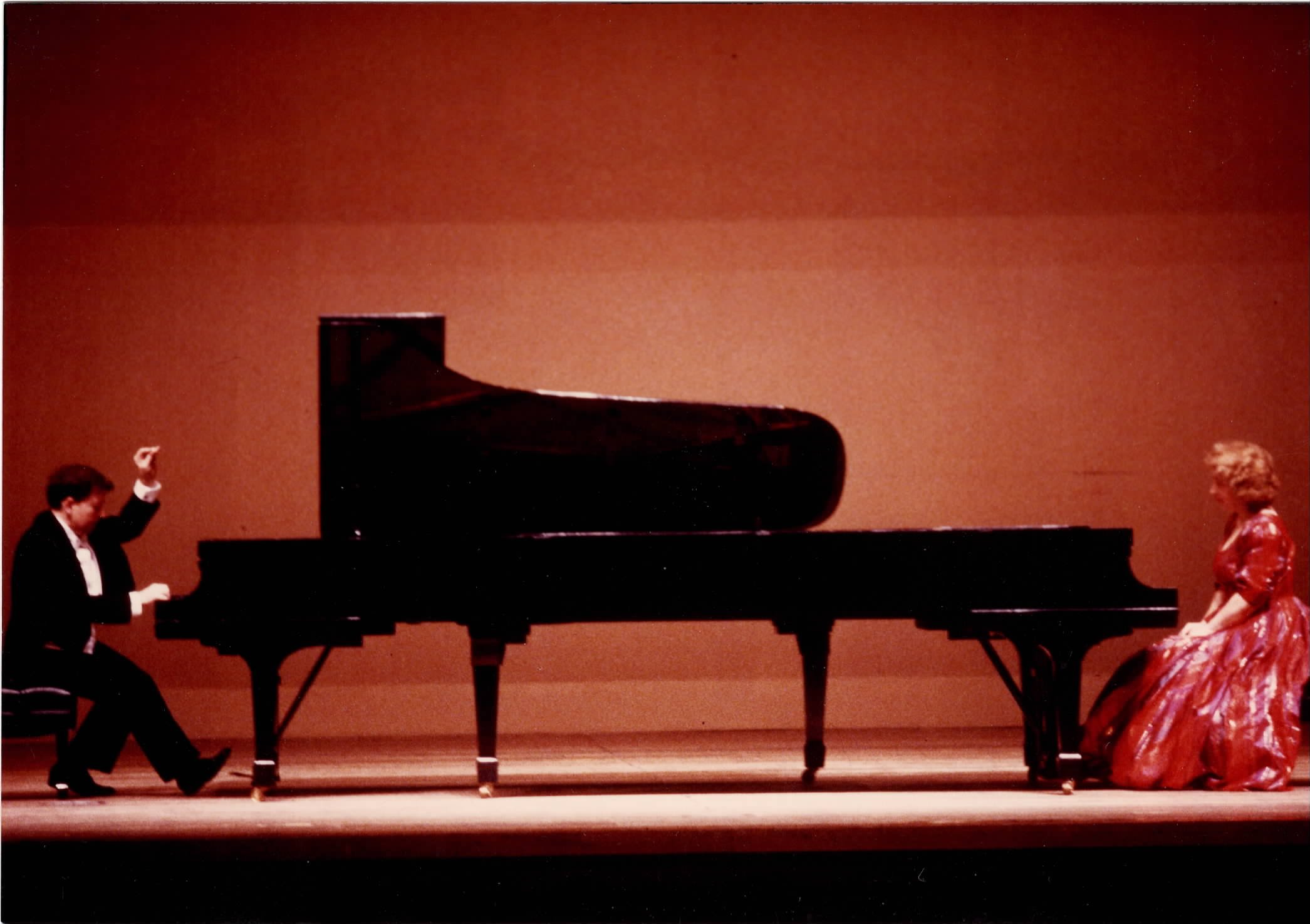 On stage in Seoul, Korea