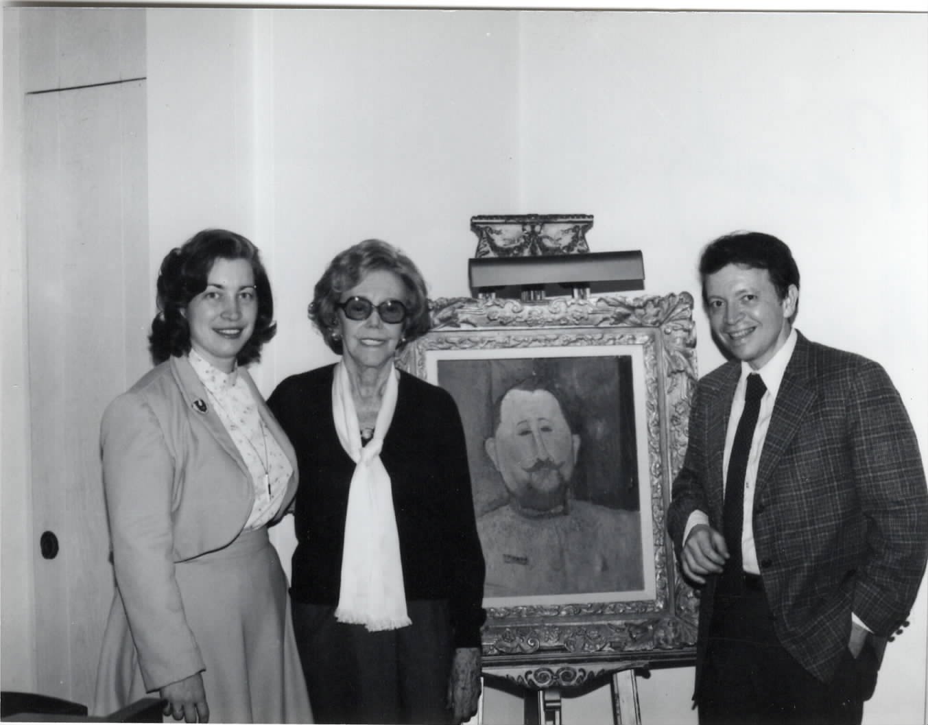 With Mrs Ira Gershwin at her home in Beverly Hills