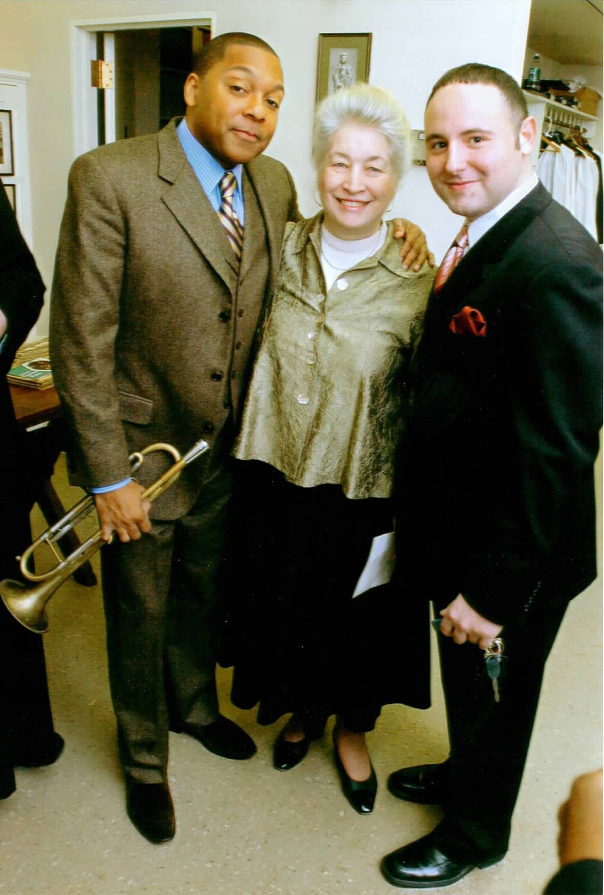 Wynton Marsalis and Jerry Laboranti