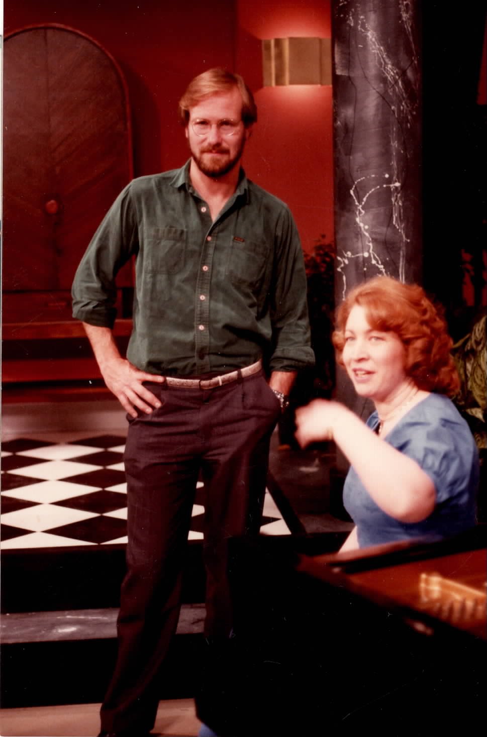 With Bill Hurt