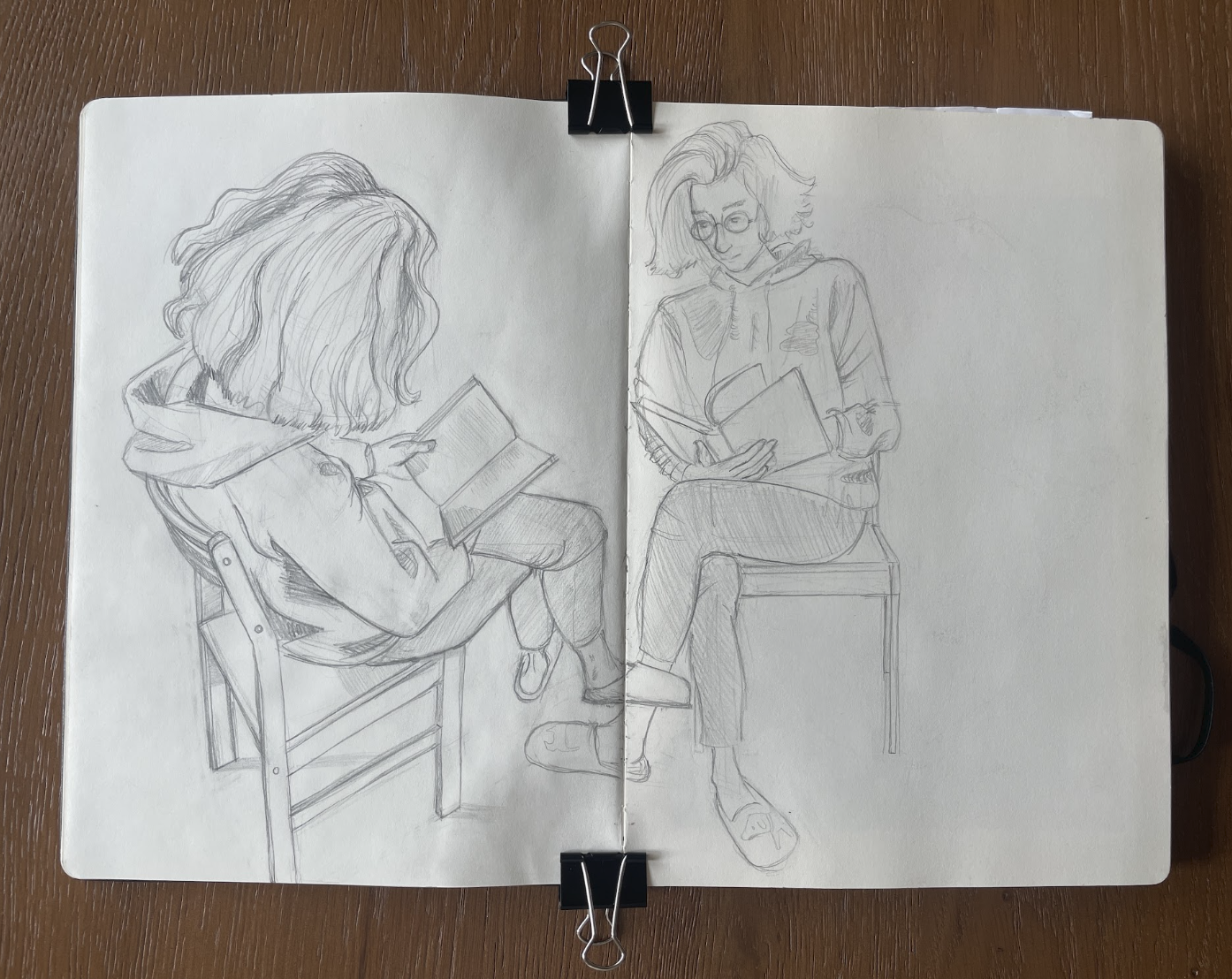 Pencil on paper