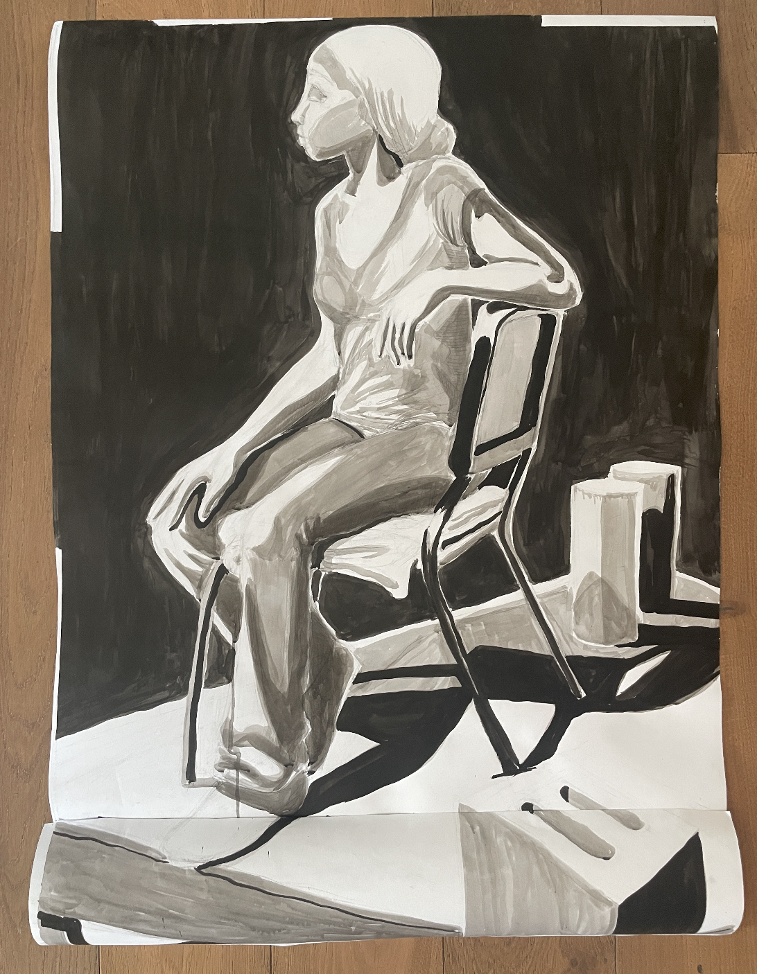 Ink on paper