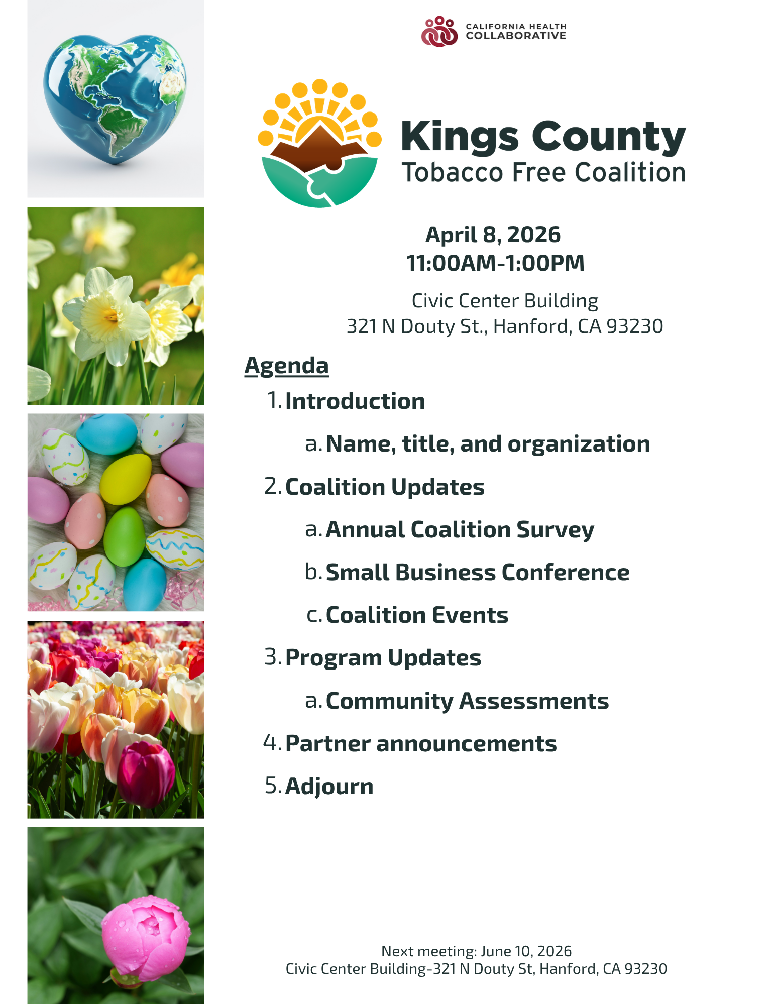 April Coalition Meeting