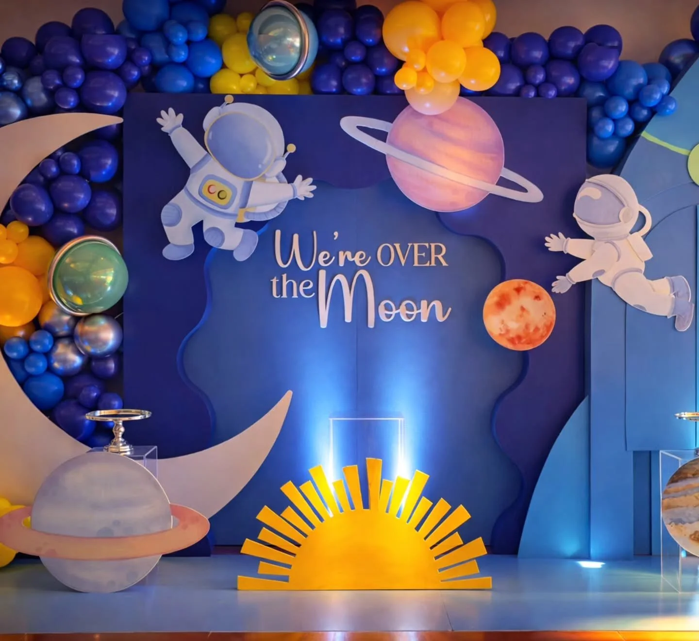 We're Over 🚀  The Moon 🌙 
.
.
Backdrop @four_forty_four_events 
.
.
#BayAreaPartyPlanner #BayAreaEvents #BayAreaEventPlanner #OverTheMoon #AstronautParty