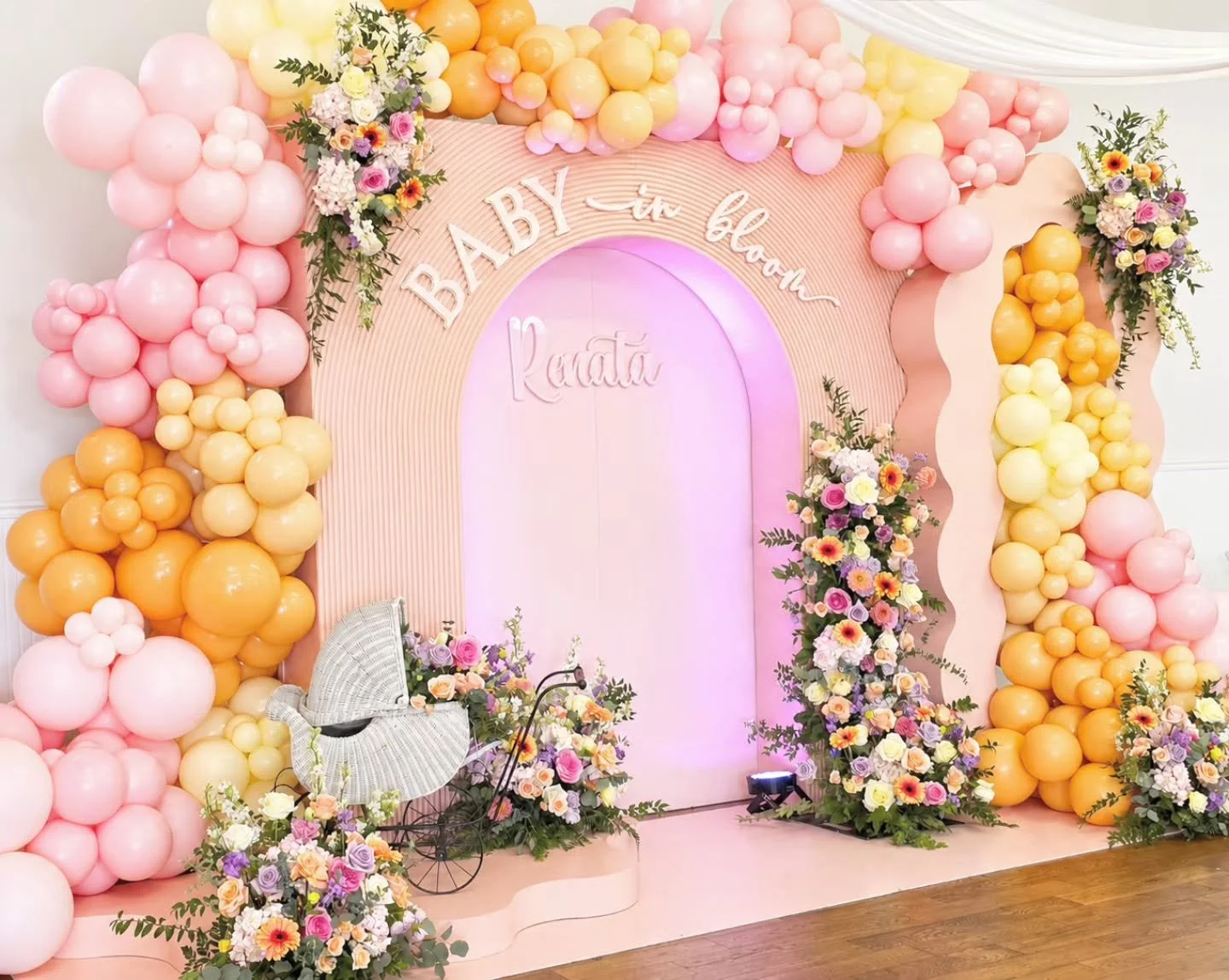 Baby In Bloom Baby Shower 🧡
.
.
Backdrop designed by @four_forty_four_events 
.
.
#BayAreaKidsParty #BayAreaPartyPlanner #BayAreaEvents ##HaywardCalifornia #BabyInBloom