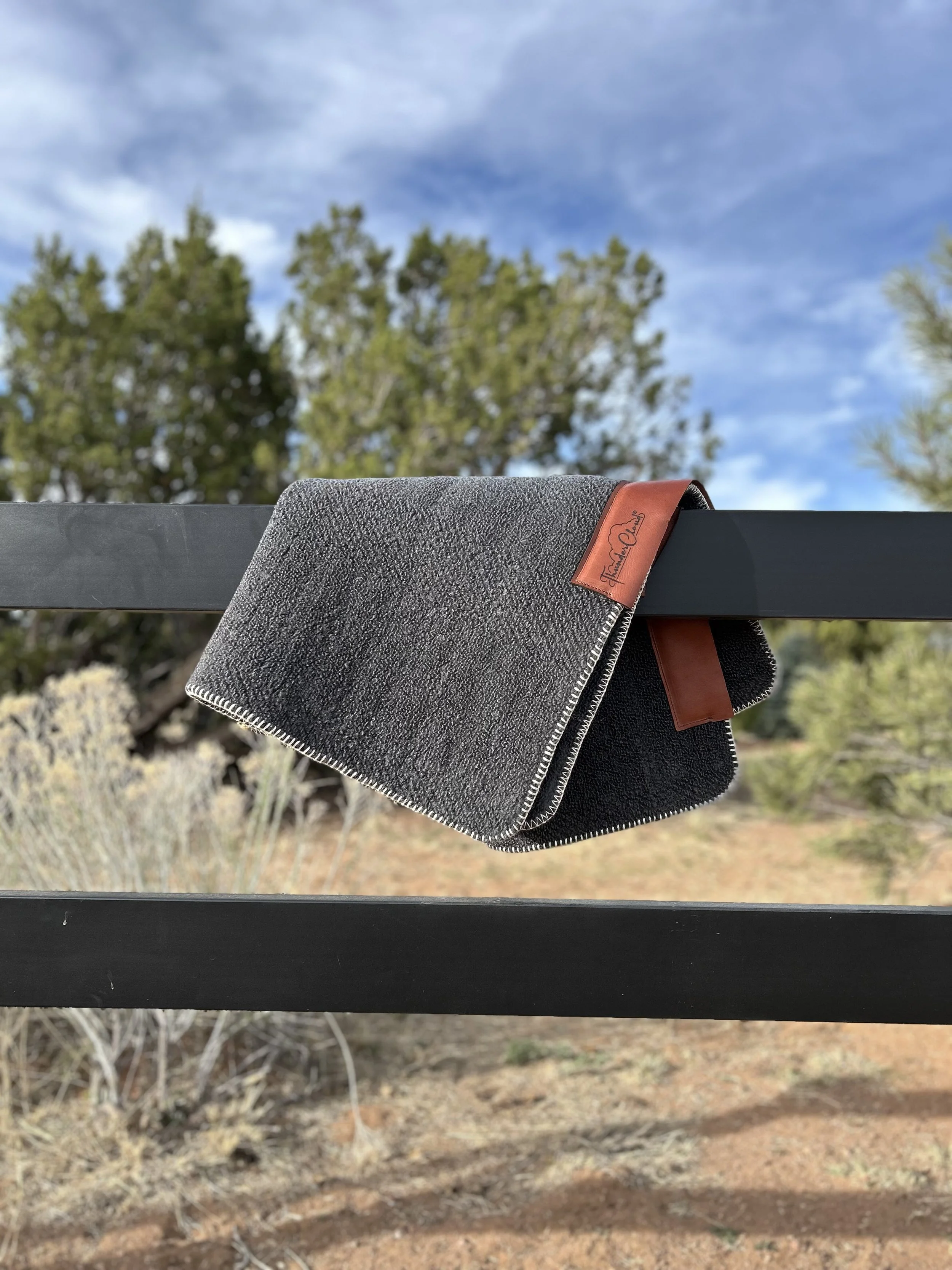 Charcoal Grey with Natural Edge