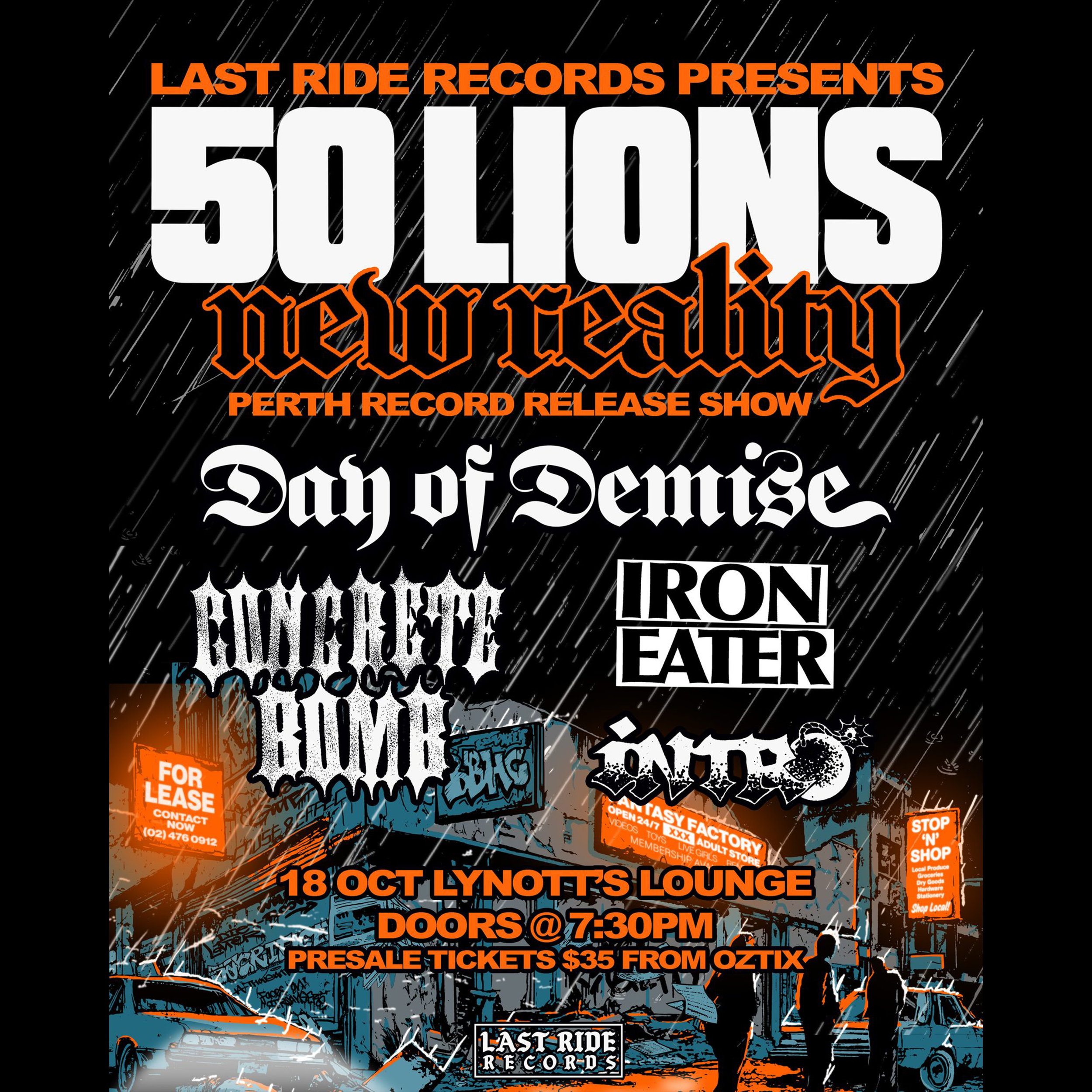 50 Lions 'New Reality' Album Launch