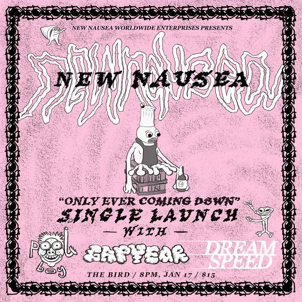 New Nausea "Only Ever Coming Down" Single Launch