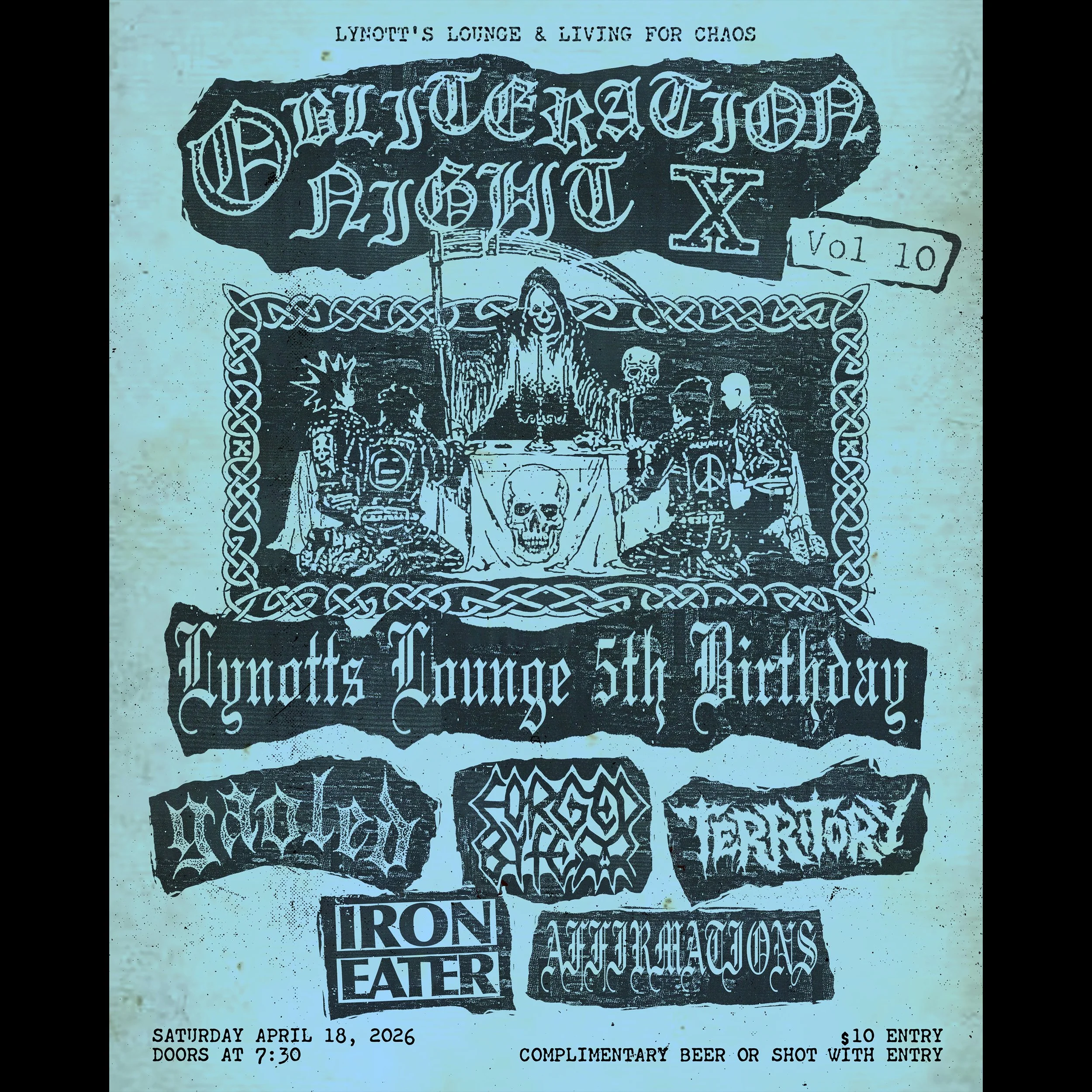 Obliteration Night - Volume 10