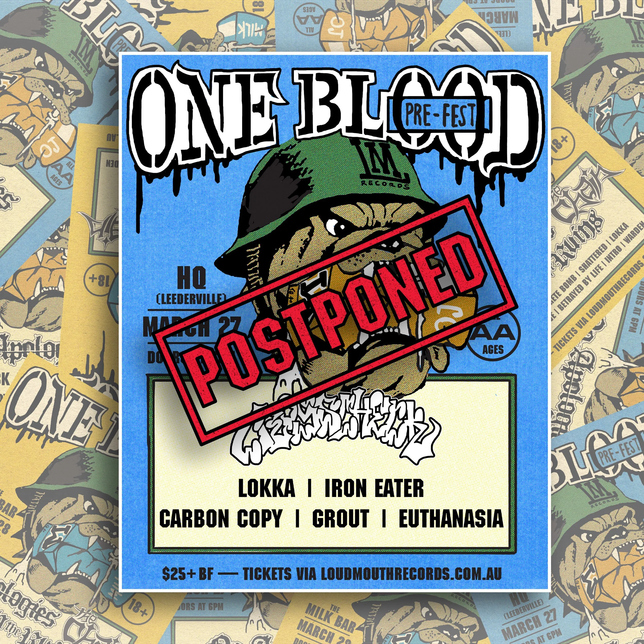 One Blood Fest Preshow