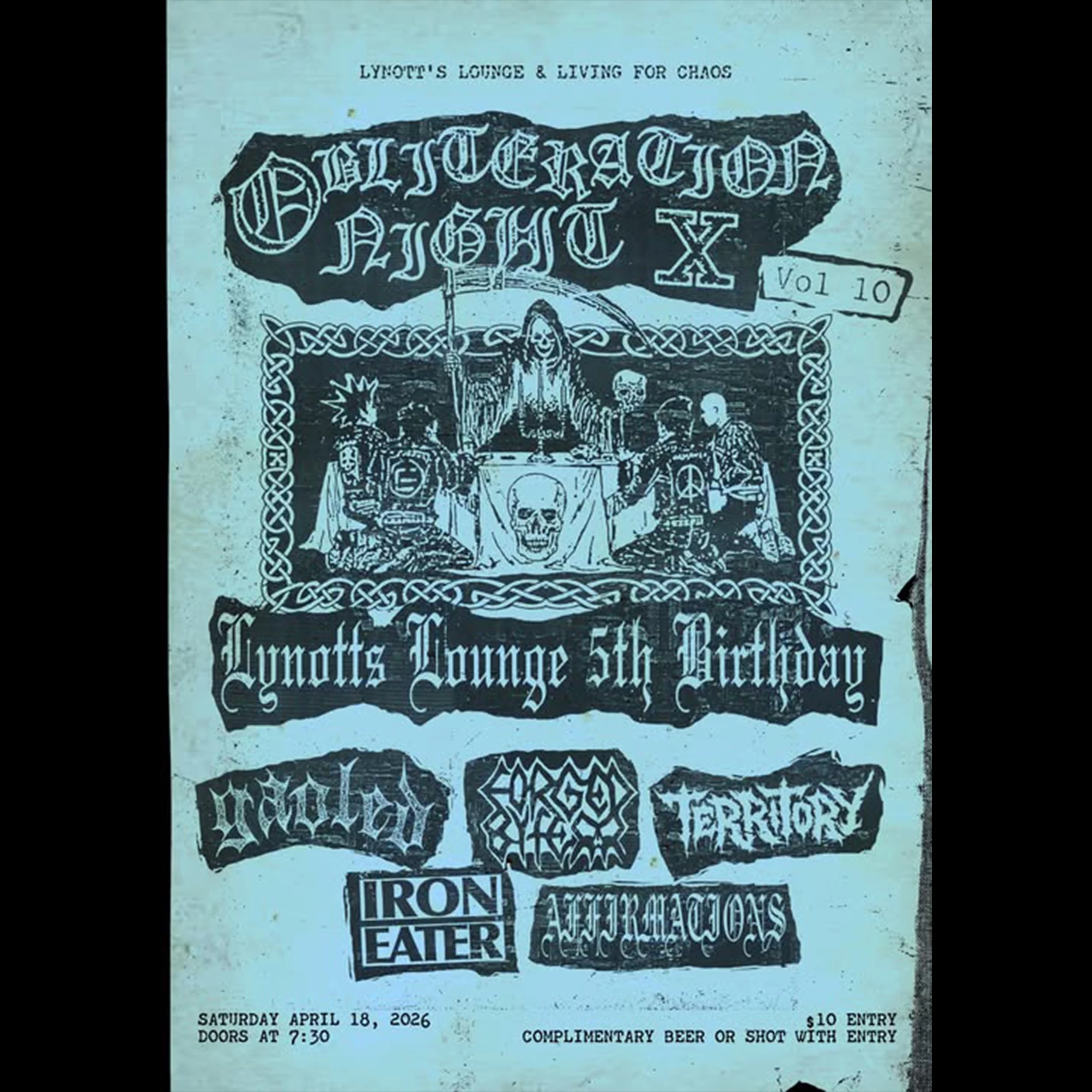 Obliteration Night - Volume 10