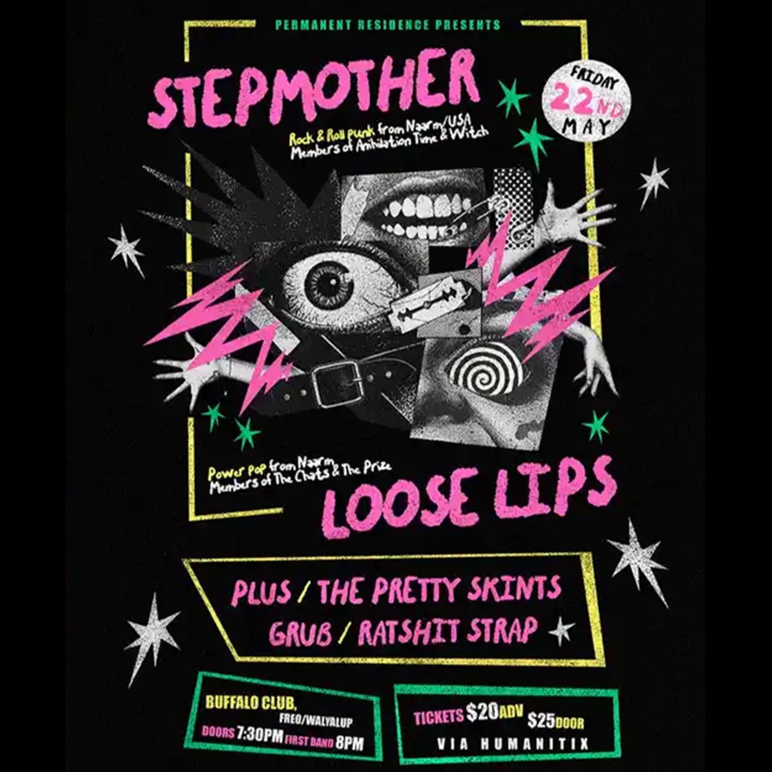 Stepmother (Naarm/USA) w/ Loose Lips (Naarm)