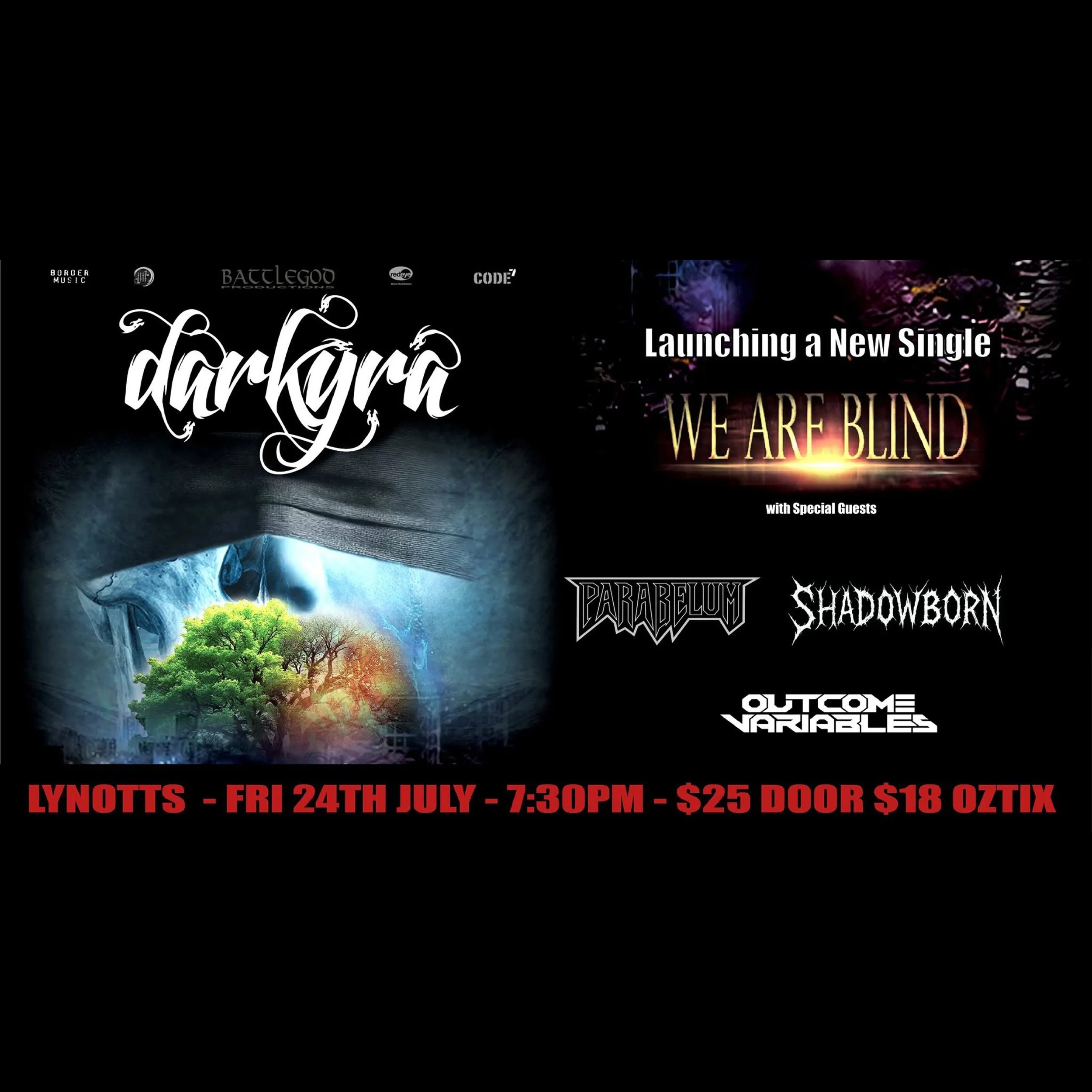 Darkyra 'We Are Blind' Single Launch