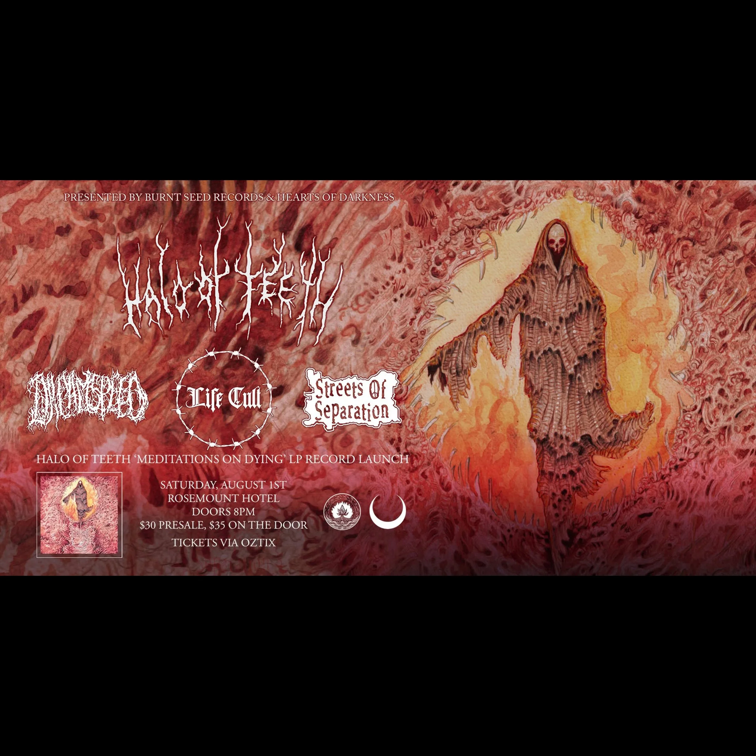 Halo Of Teeth 'Meditations On Dying' Album Launch