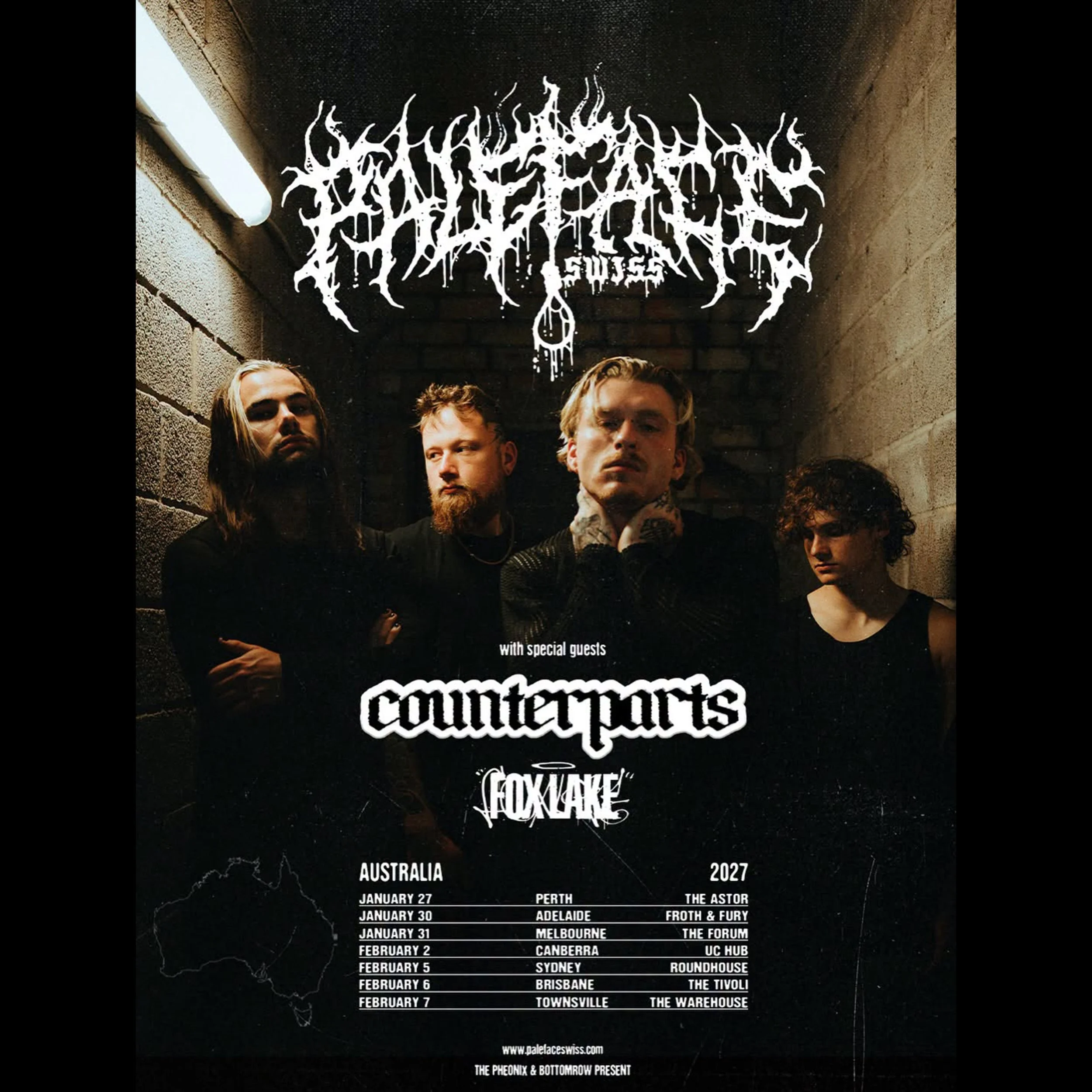 Paleface Swiss w/ Counterparts & Fox Lake