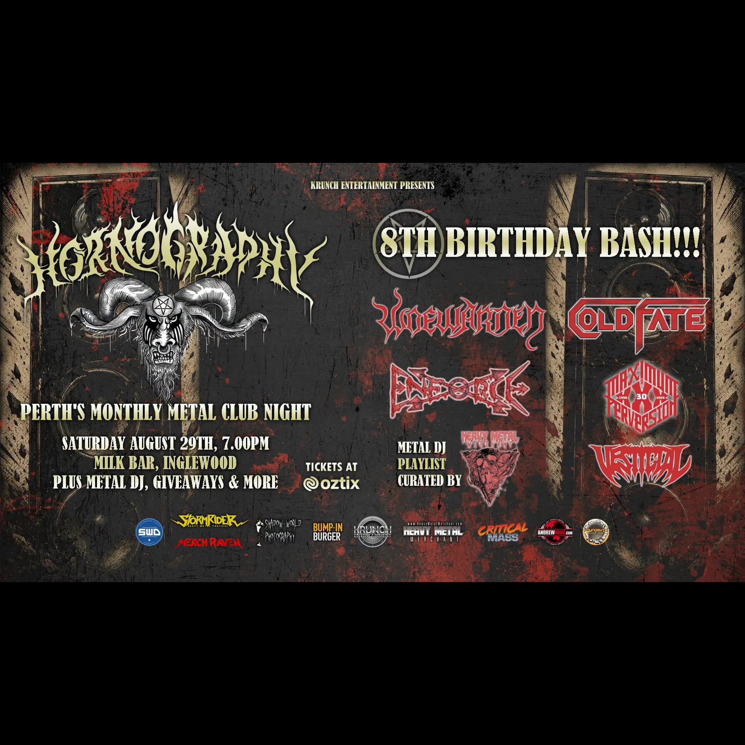 Hornography 8th Birthday
