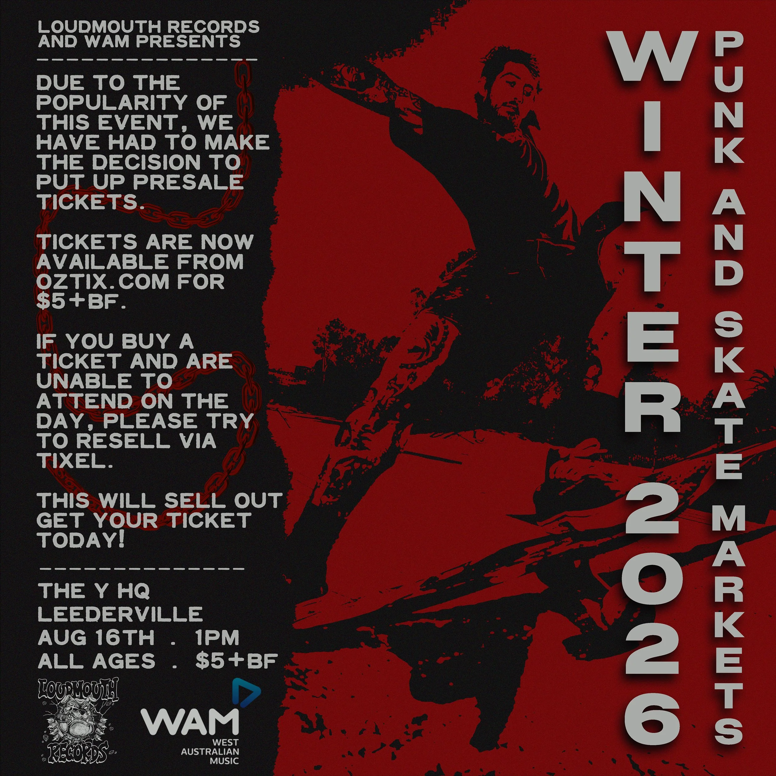 Winter Markets Ticketing Update