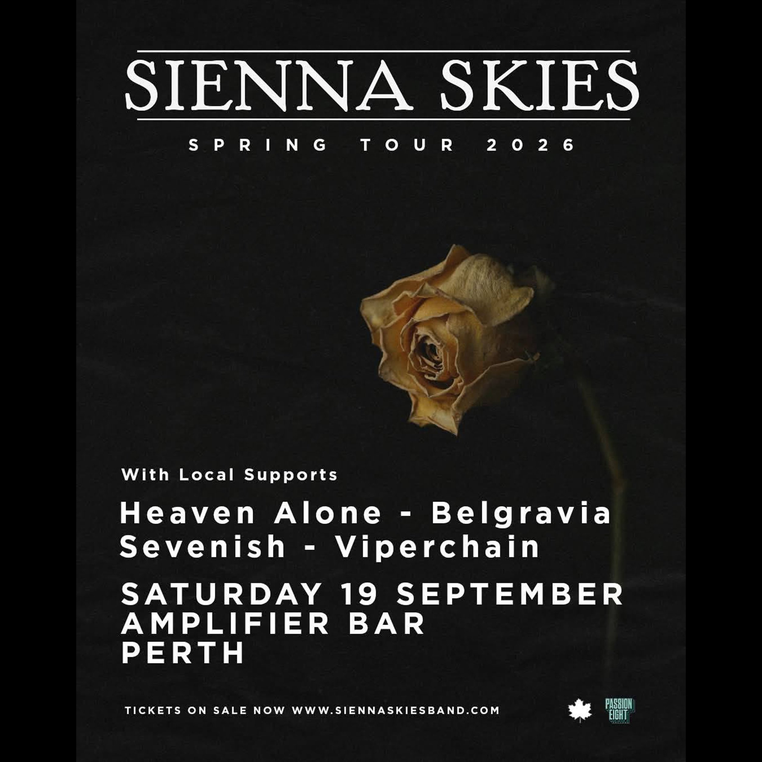 Sienna Skies Spring Tour 2026