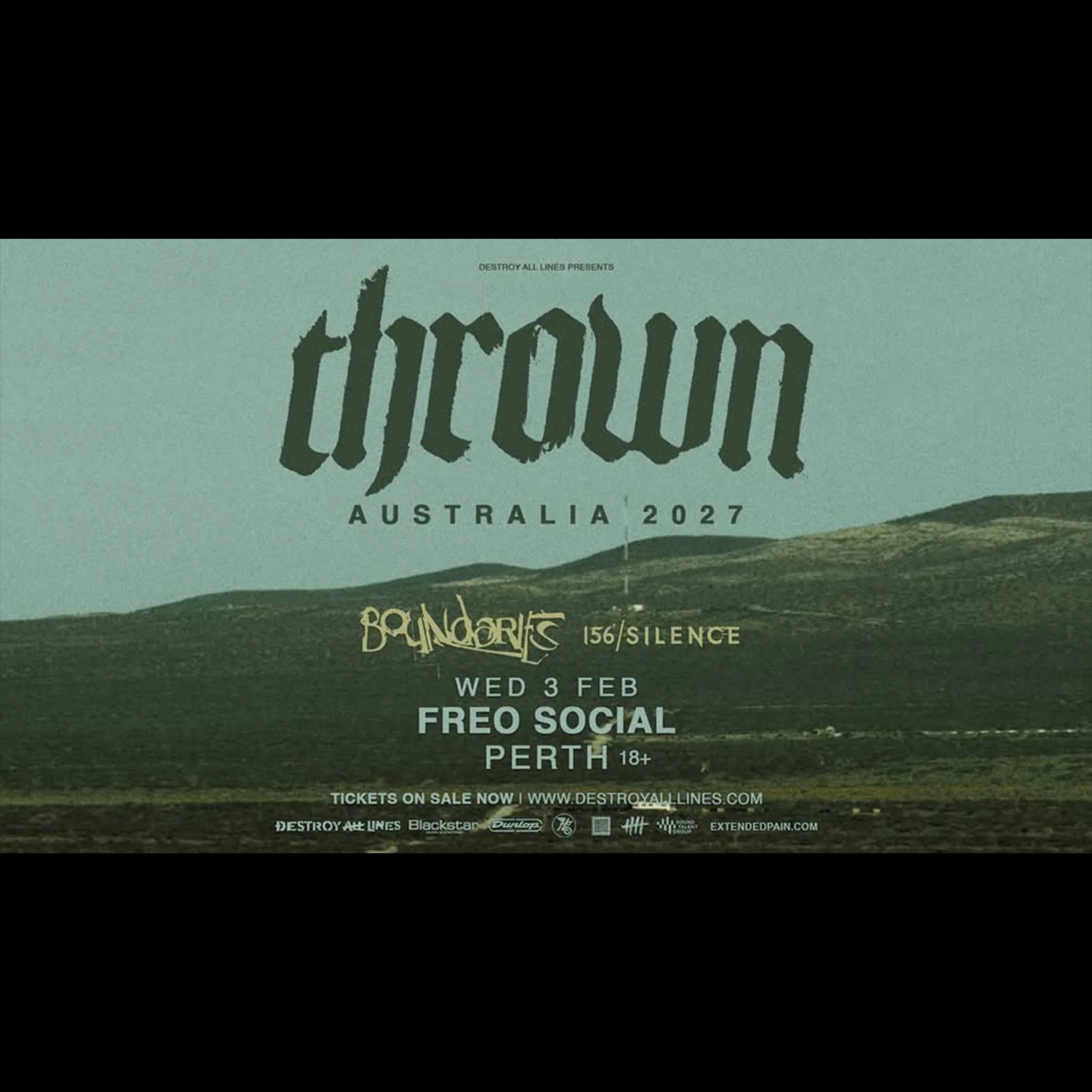 Thrown (SWE) w/ Boundaries (USA)