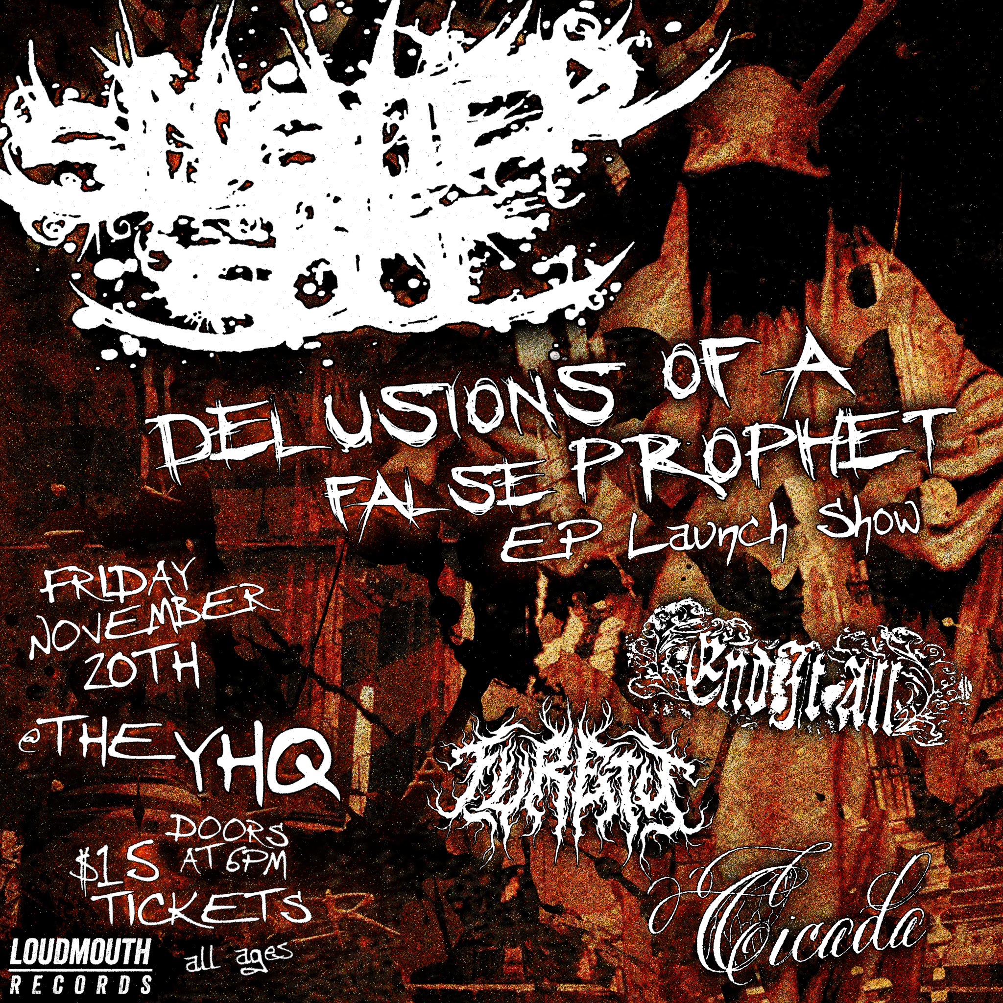 Slaughter The Soul 'Delusions Of A False Prophet' EP Launch