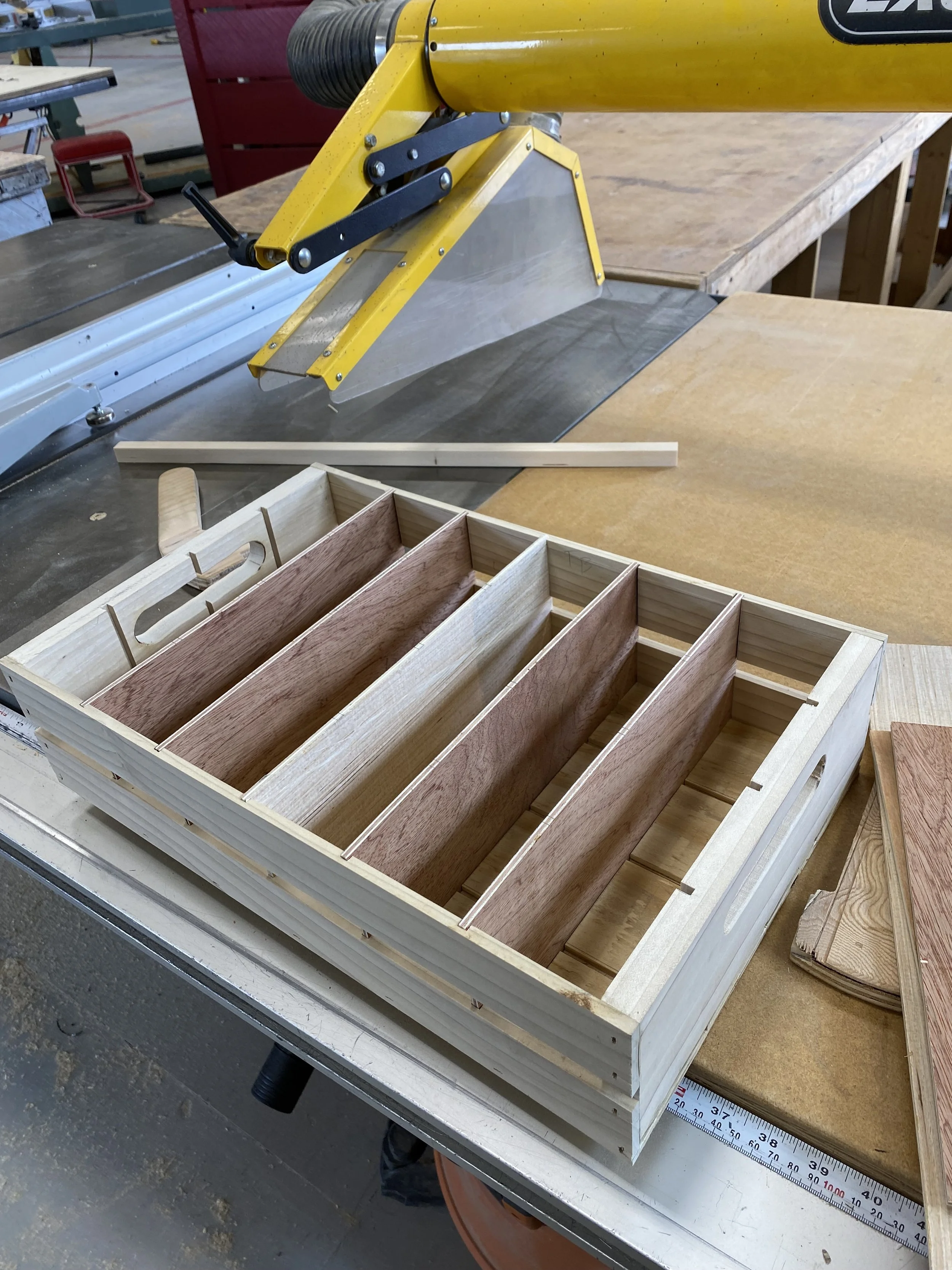 Dry fit testing dividers