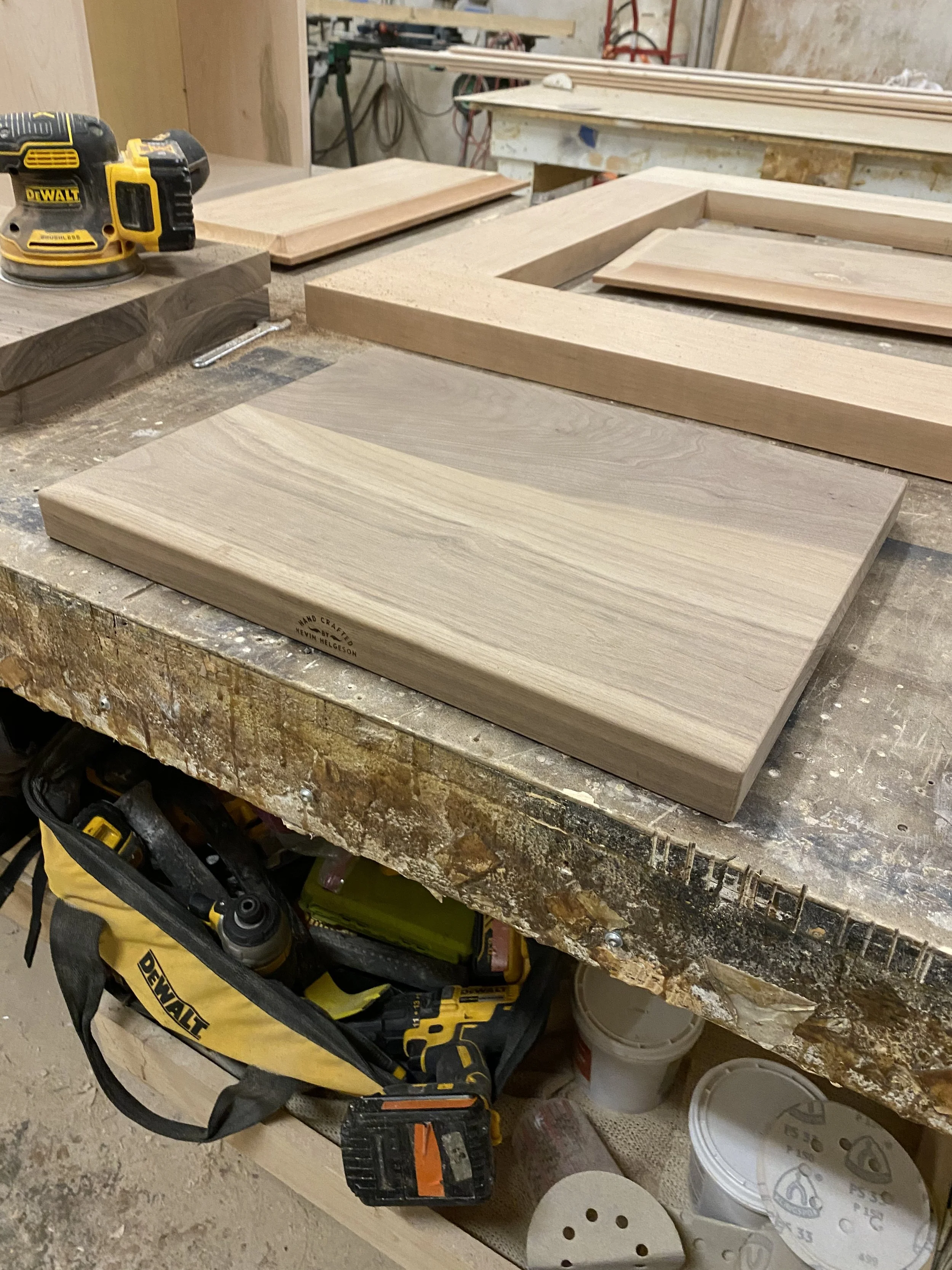 Walnut cutting board