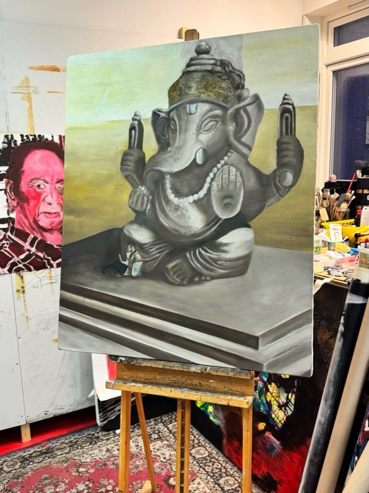 RESTING WITH GANESHA | NILS PEDERSEN