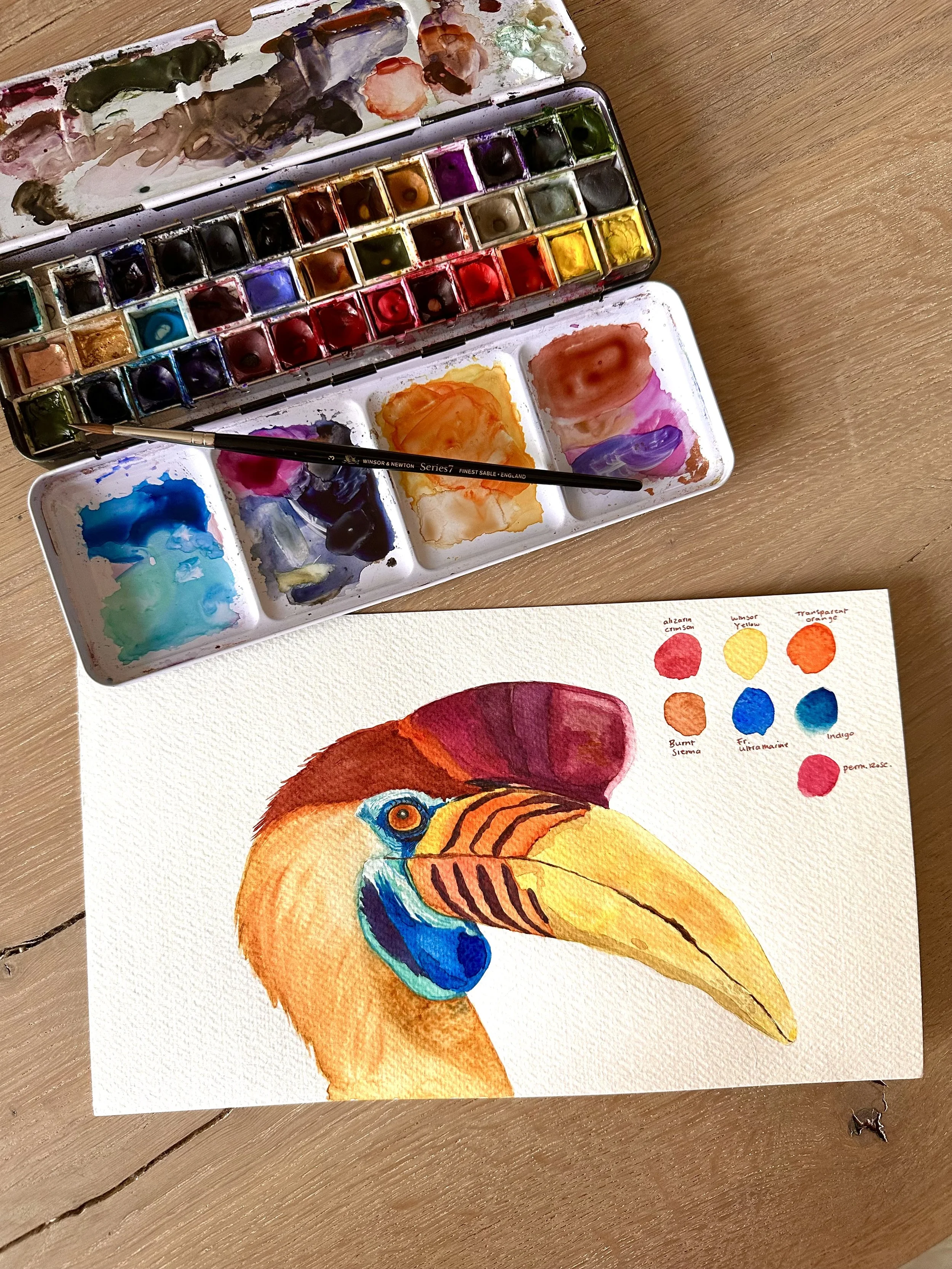 aquarelcursus keep on going Oldenzaal.