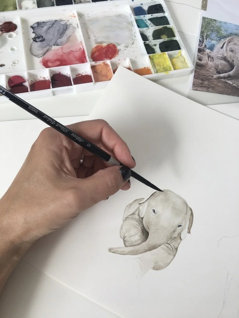 Aquarel atelier keep on going, verdiepingslessen aquarel Oldenzaal twente