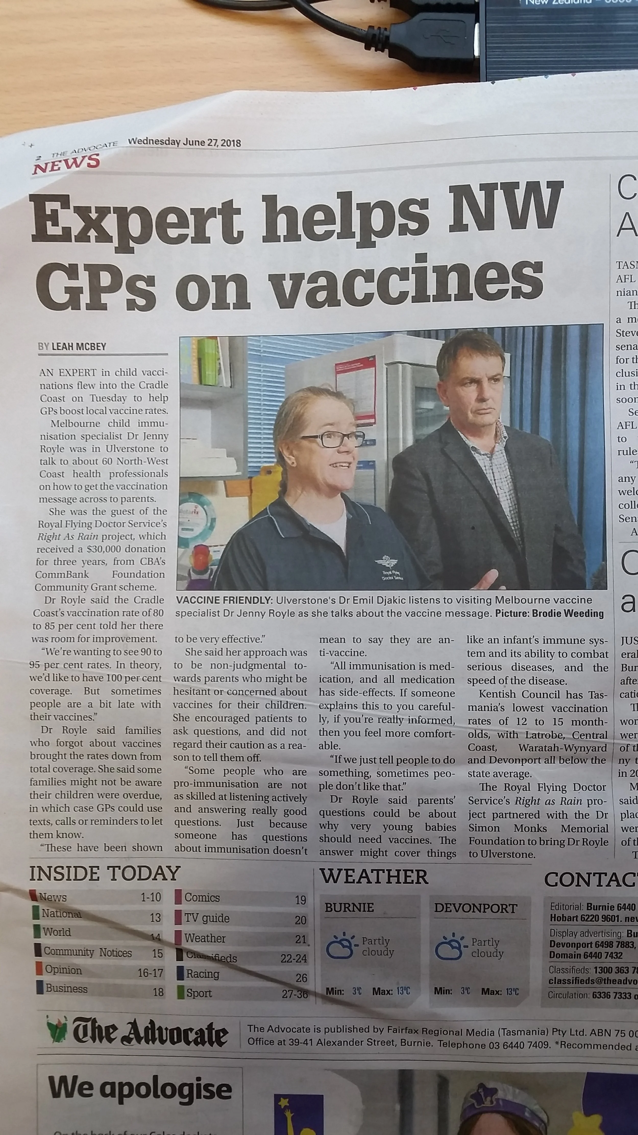 ’Booster’ for GPs on how to talk vaccines with parents