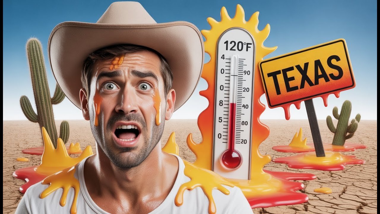 I Survived the Hottest Day Ever Recorded in Texas—120°F Challenge!