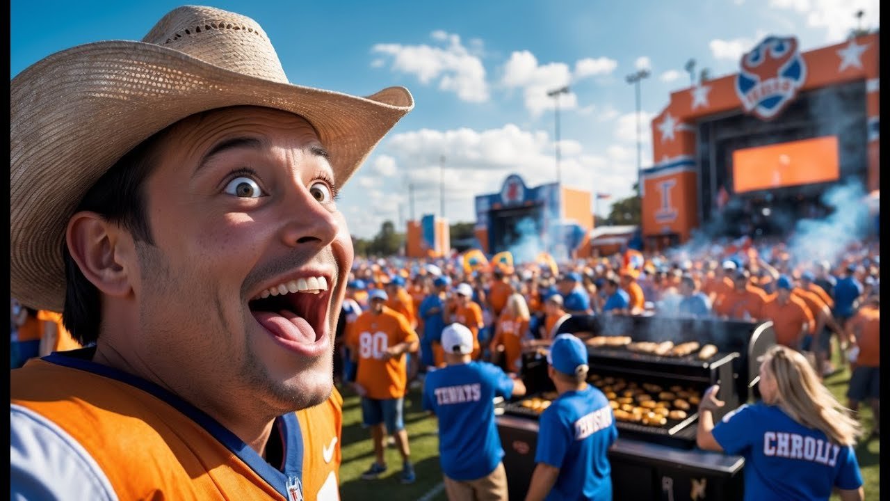 I Crashed Texas’ WILDEST Tailgate Parties—BBQ, Games &amp; INSANE Rigs!