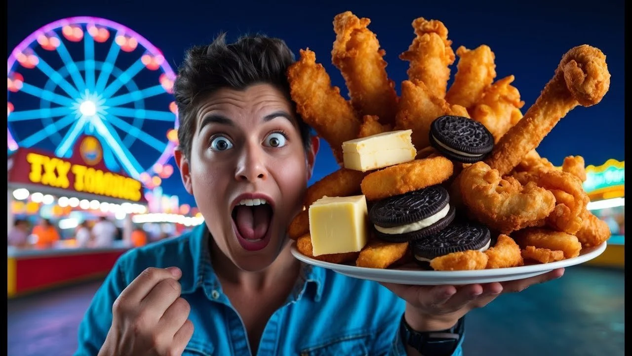 Taste Testing the Wildest Fried Creations in Texas!