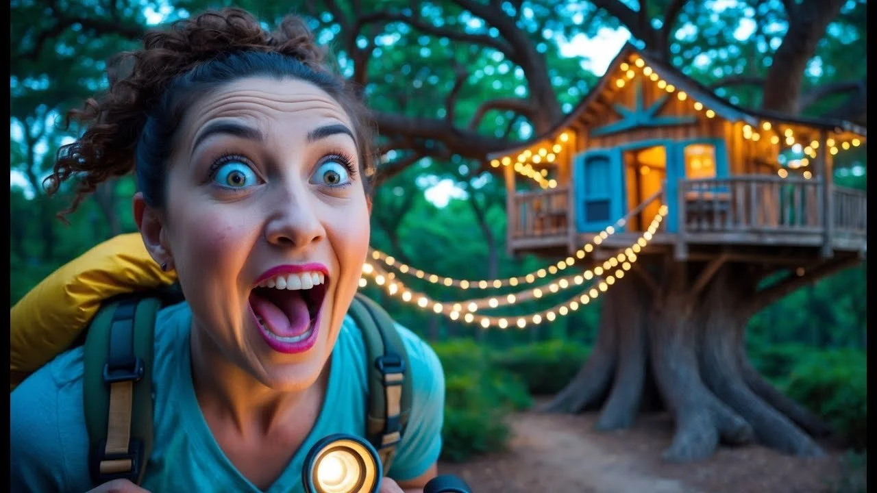 Spending the Night in a Texas Treehouse—Ultimate Treetop Adventure!