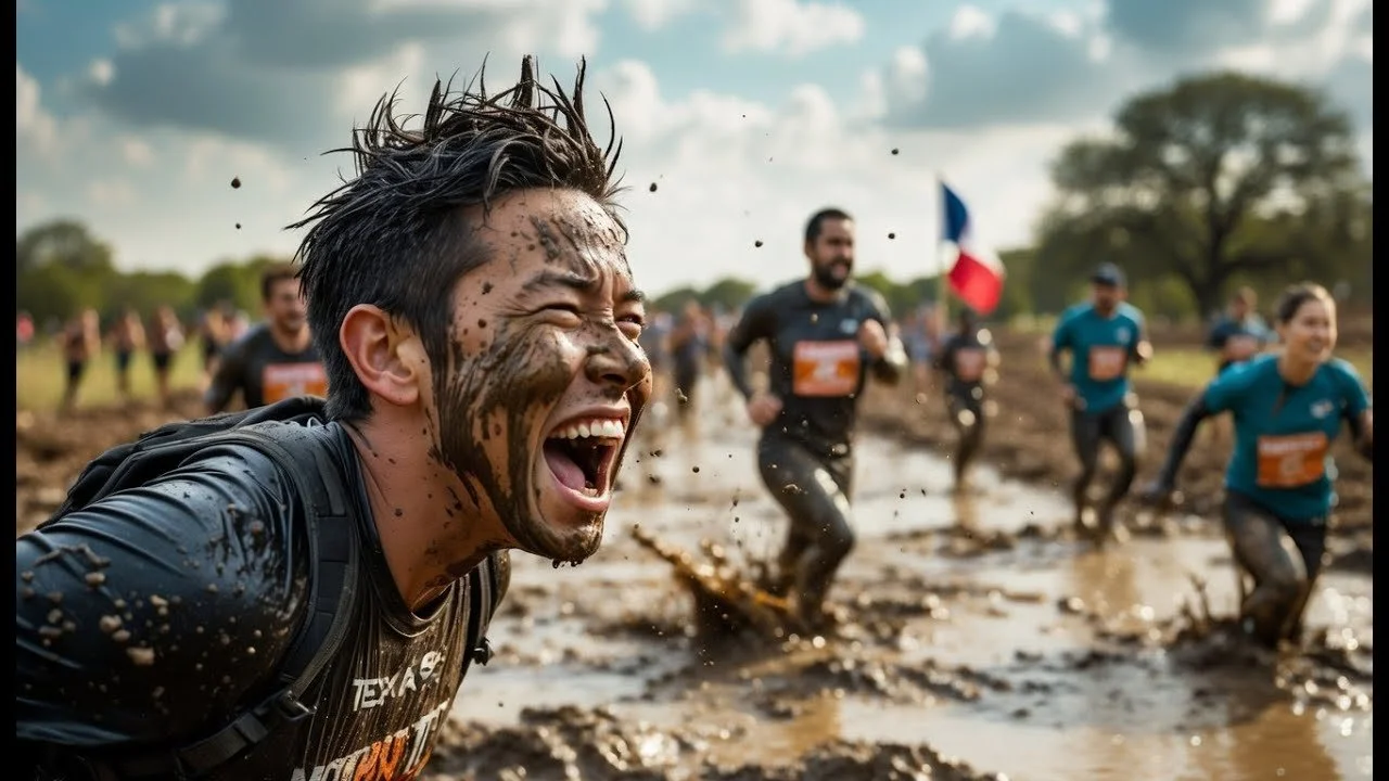 I Conquered the Wildest Texas Mud Run – Covered in Mud, Bruises &amp; Victory!